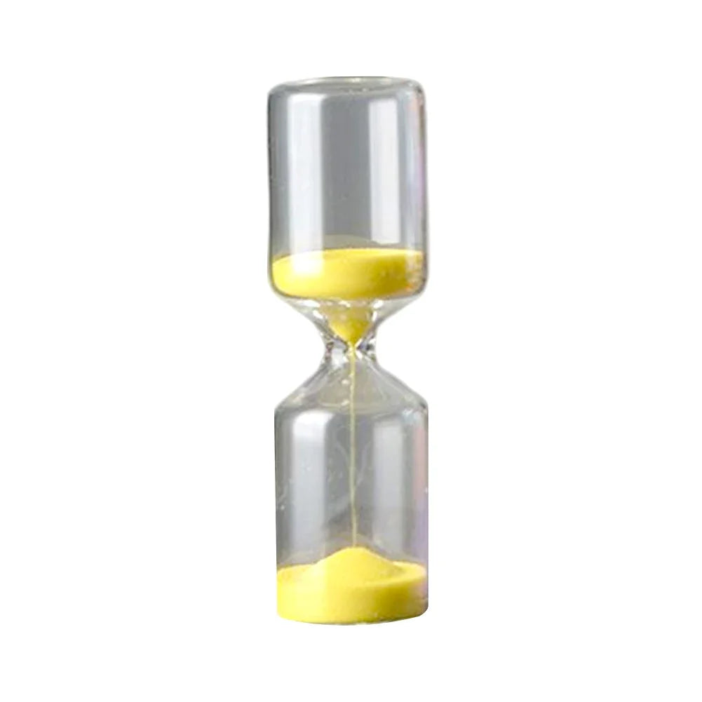 5/10/15/30 Minutes Sandglass Sand Timer Color Glass Hourglass Sand Clock Children Kids Gift Fashion Home Decoration