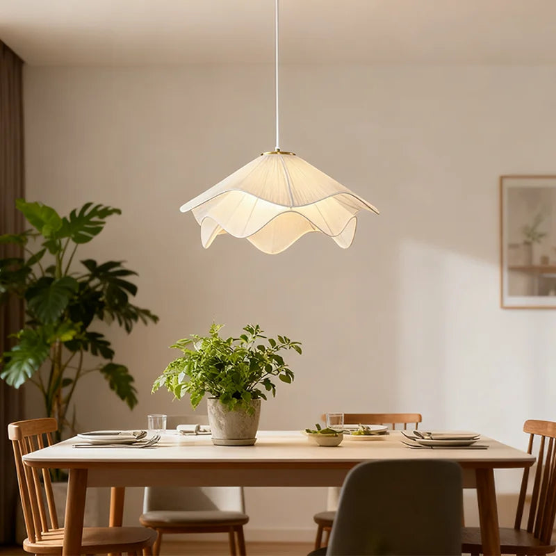 LED Pendant Lamp Fabric Style