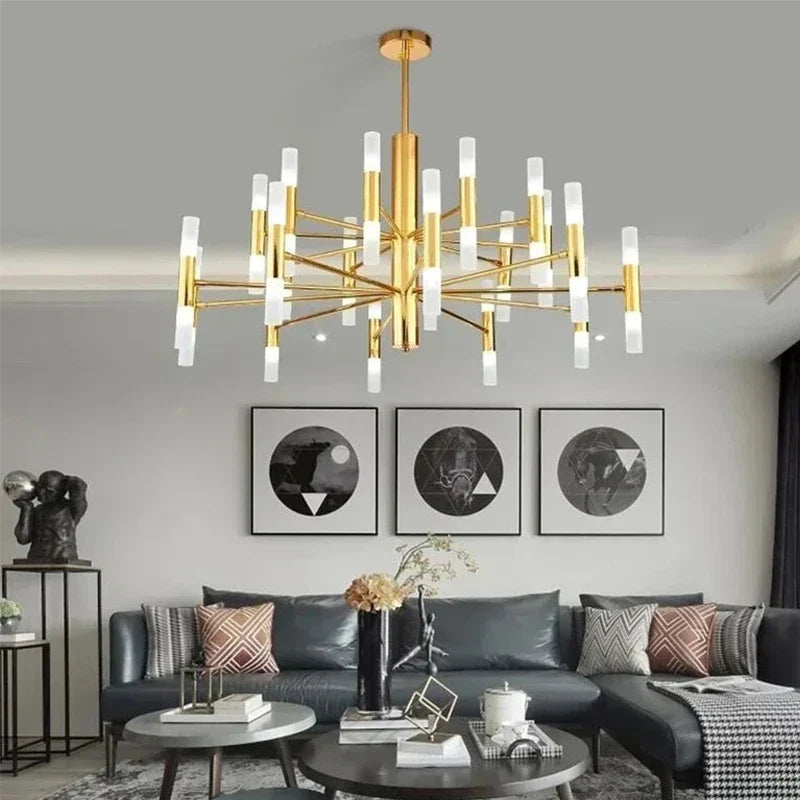 DecorBites™ Luxury Chandelier Multi-Head Ceiling Light