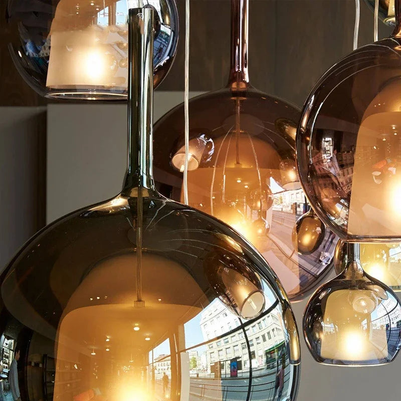 DecorBites™ Glass LED Pendant Light Fixture