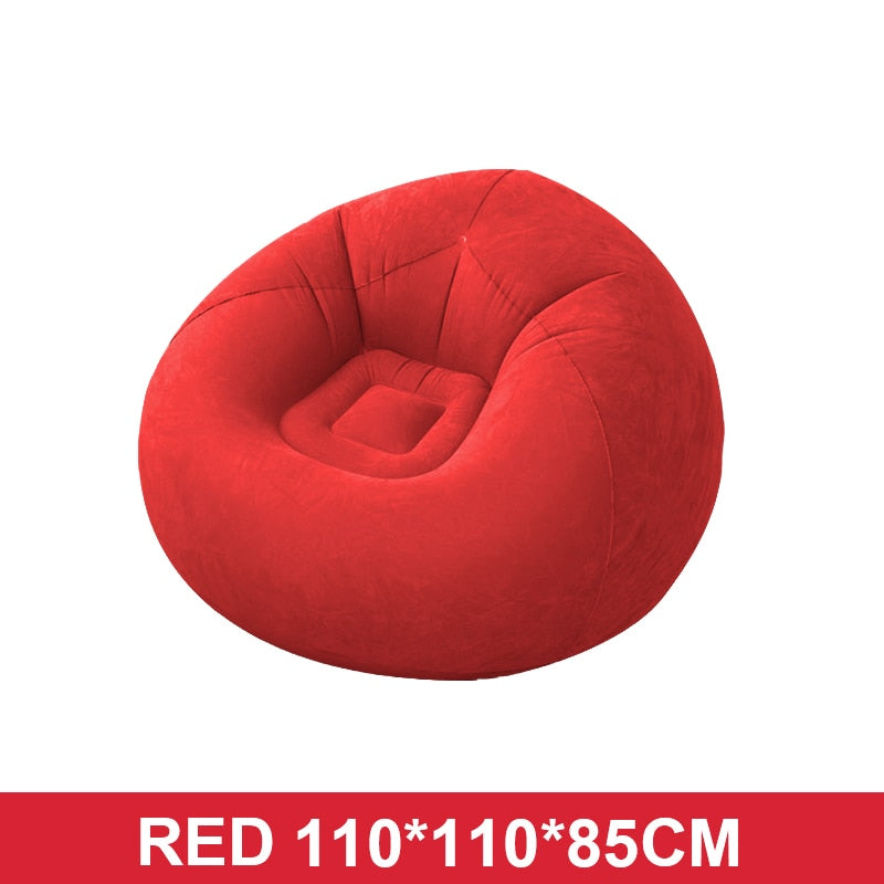 Large Lazy Inflatable Sofa Chairs PVC Lounger Seat Bean Bag Sofas Pouf Puff Couch Tatami Living Room Supply-2