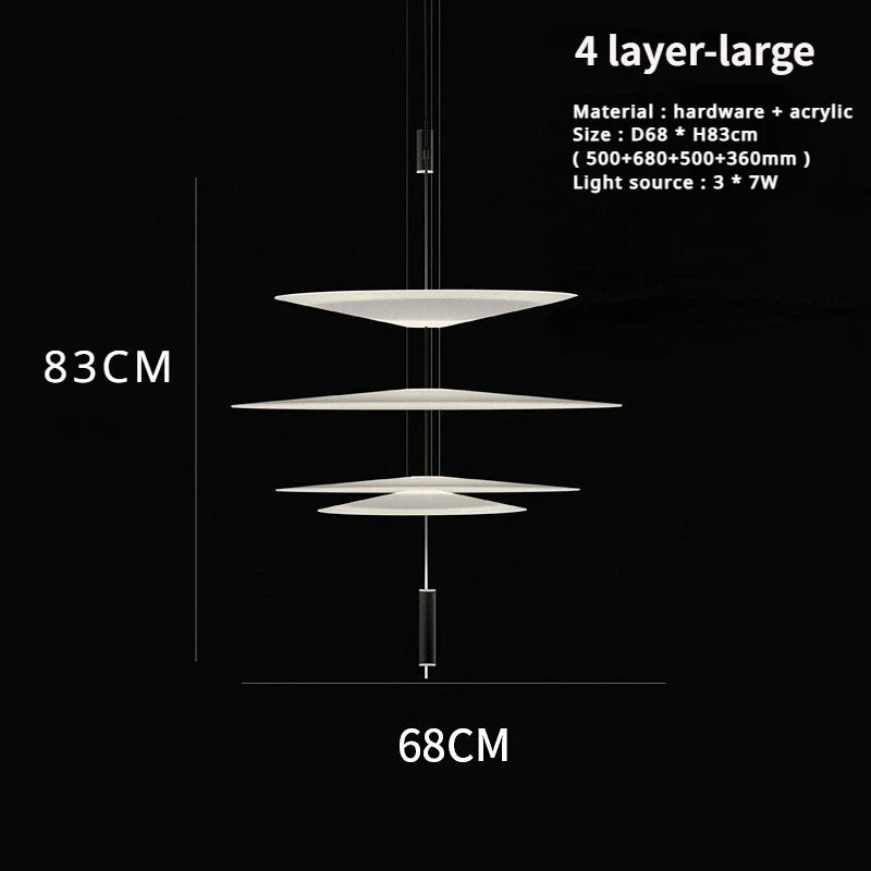 DecorBites™ Flying Saucer LED Pendant Lamps