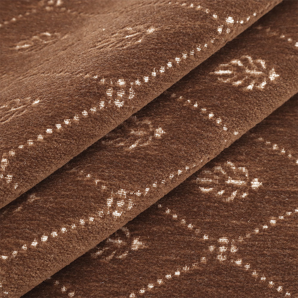 Scarlett Caramel Diamond Trellis Pillow Cover