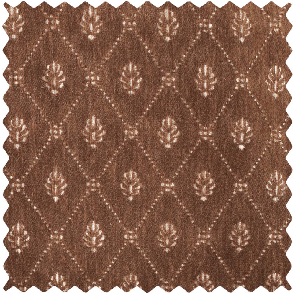 Scarlett Caramel Diamond Trellis Pillow Cover