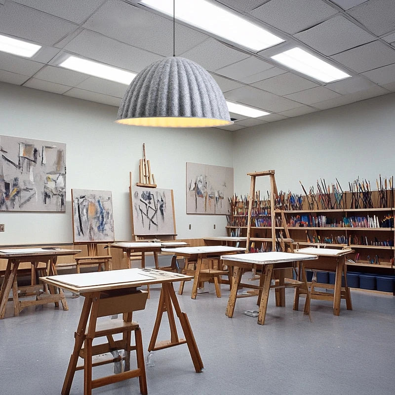 Felt Pendant Light Sound-Absorbing