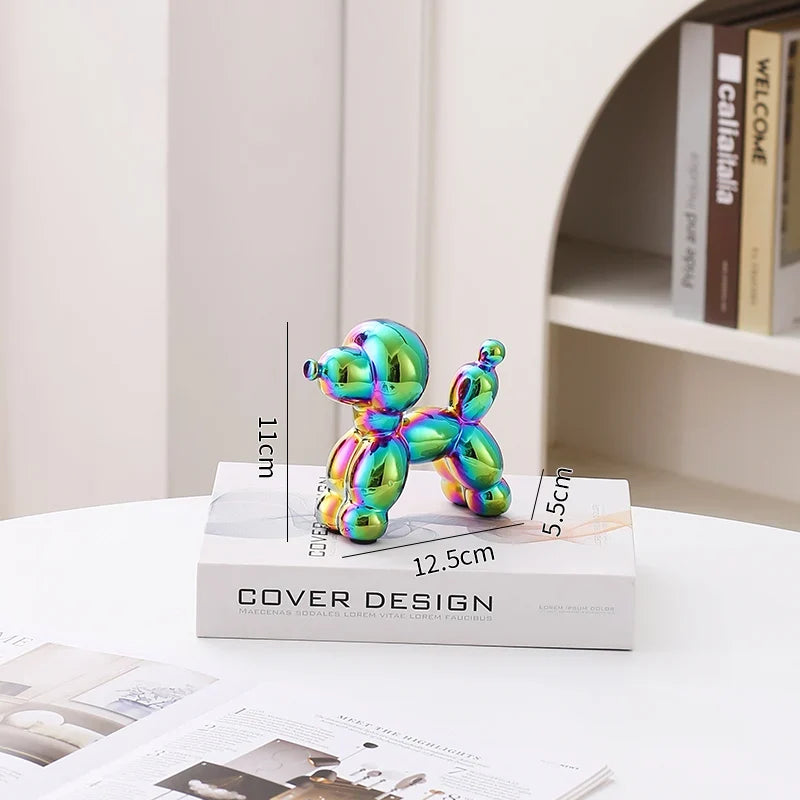 Ceramic Guest Dog Figurine Home Decor room Decoration Accessories Office Nordic Animal Decorative Sculptures  Figurines