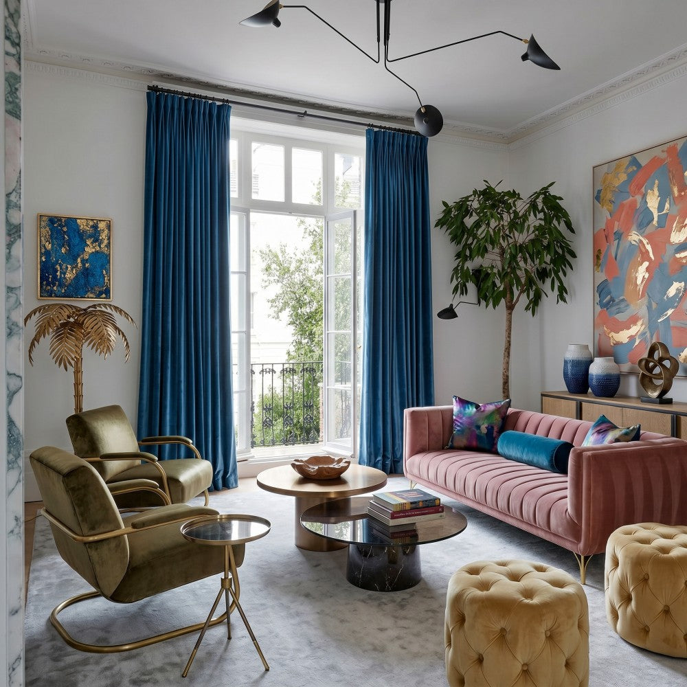 Scolace Glorious Velvet Thermal Curtains