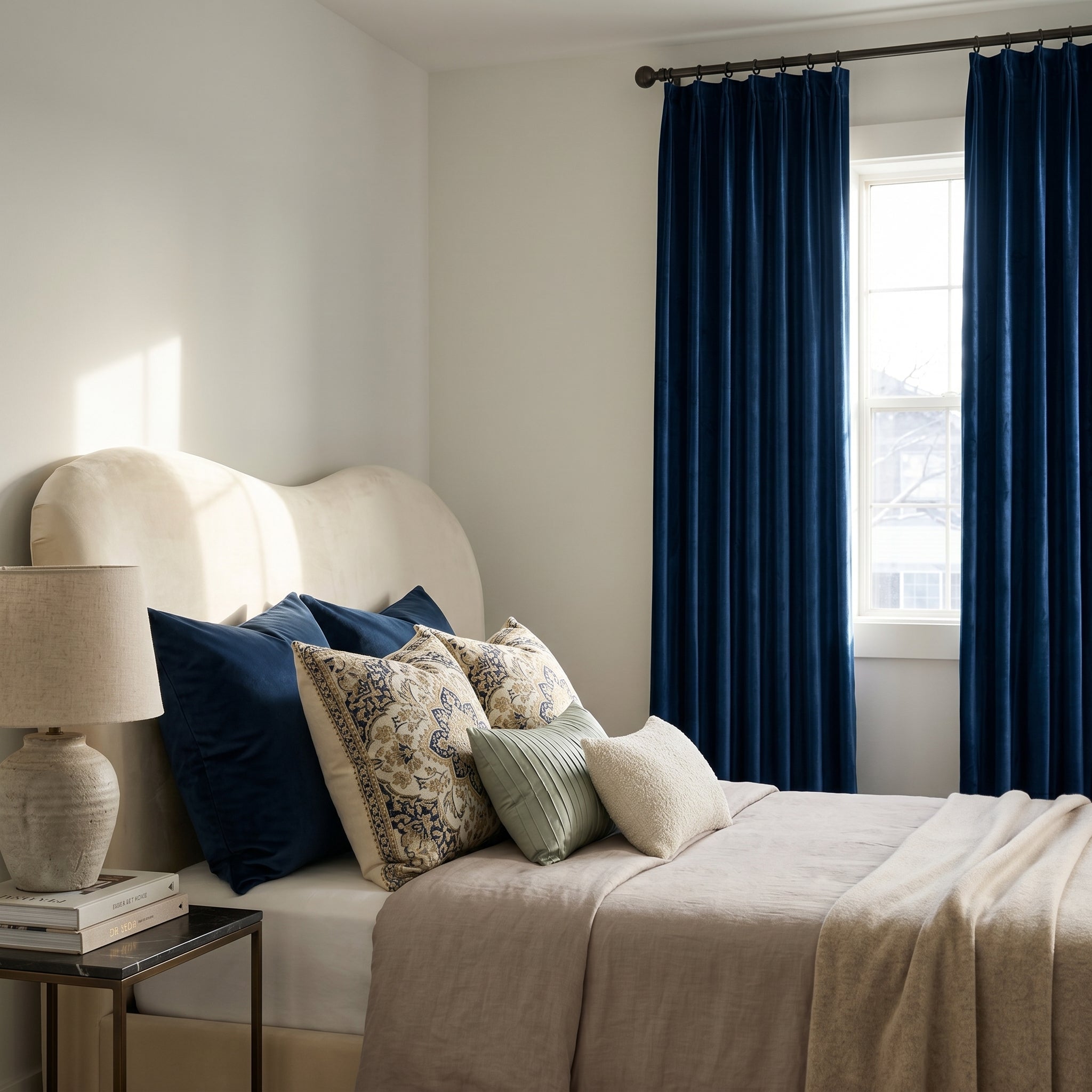 Scolace Glorious Velvet Thermal Curtains