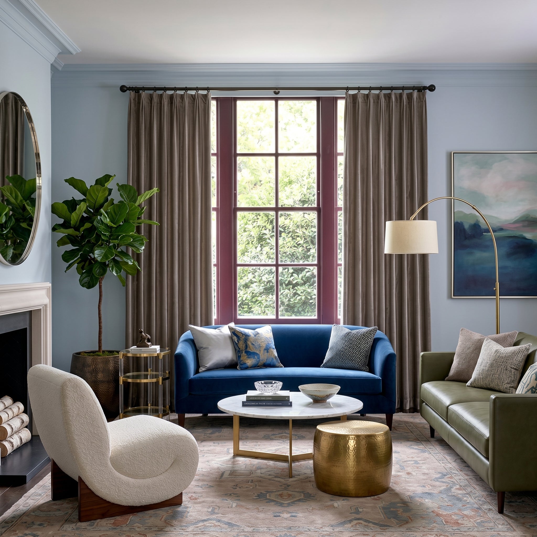 Scolace Glorious Velvet Thermal Curtains