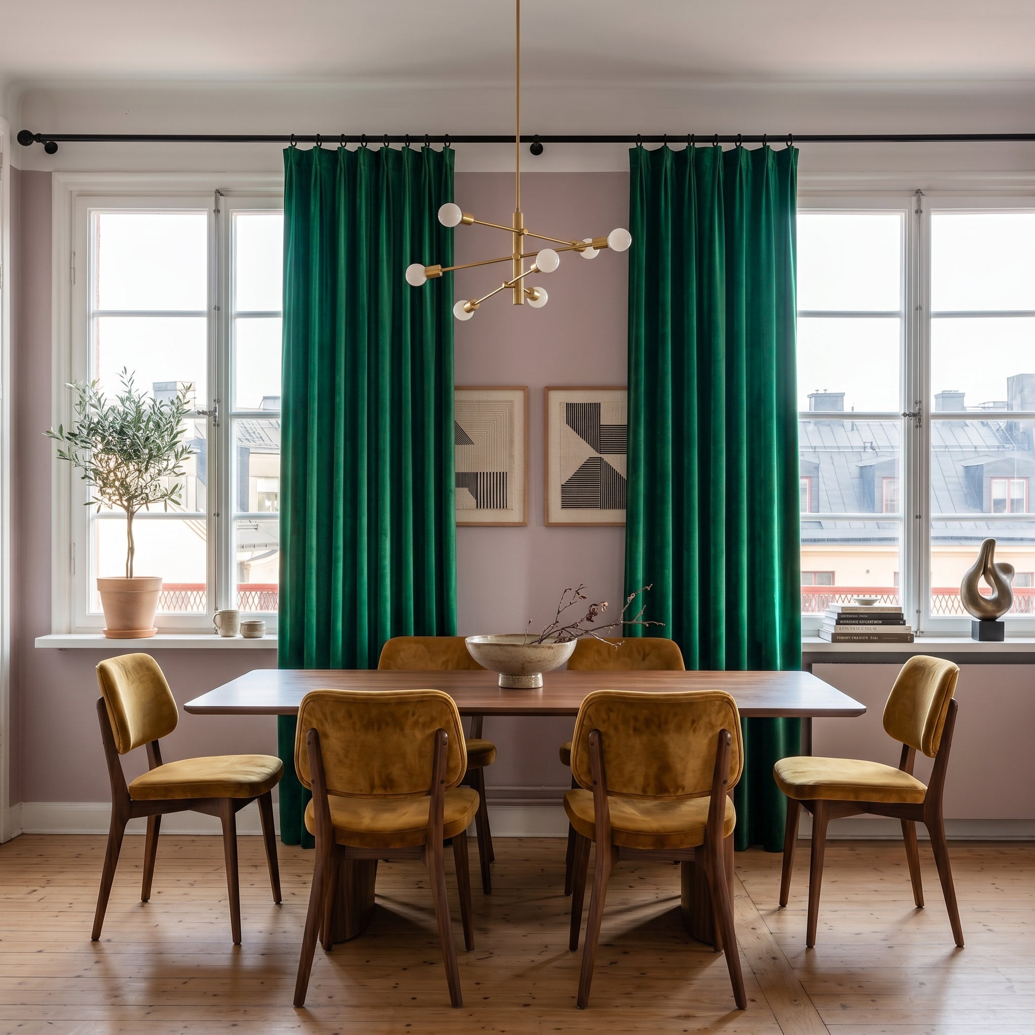 Scolace Glorious Velvet Thermal Curtains