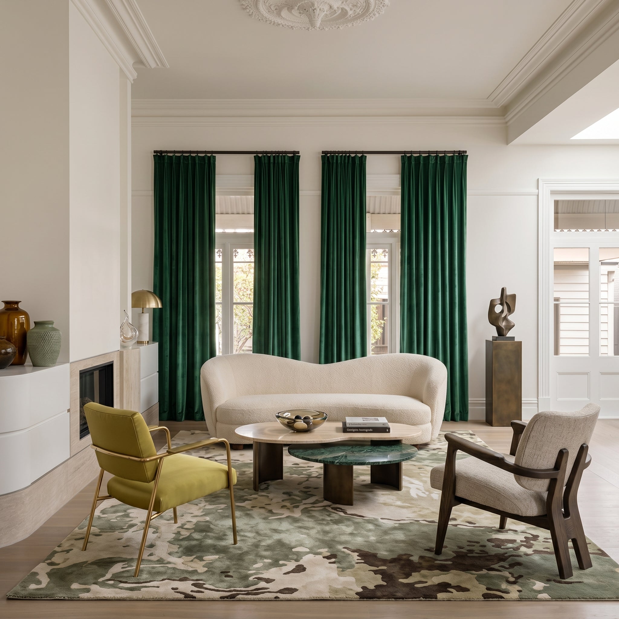 Scolace Glorious Velvet Thermal Curtains