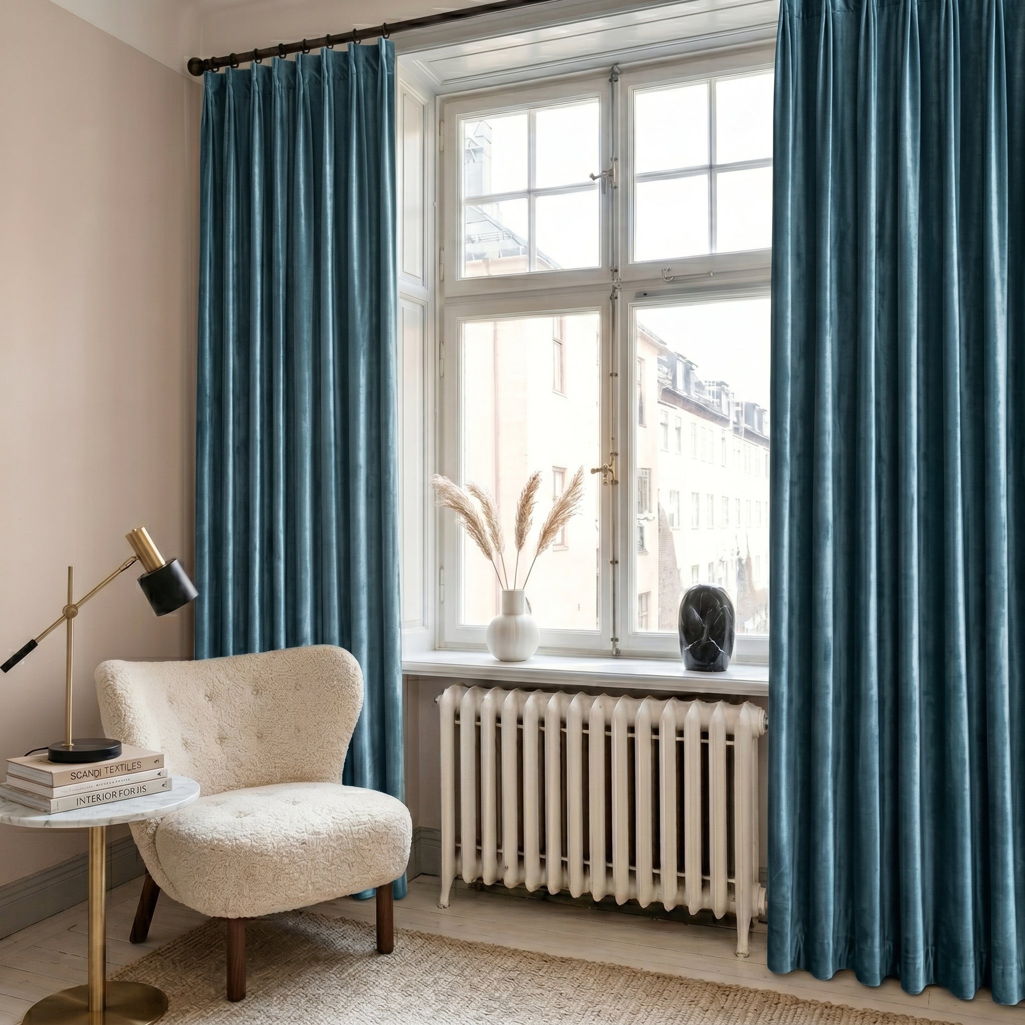 Scolace Glorious Velvet Thermal Curtains