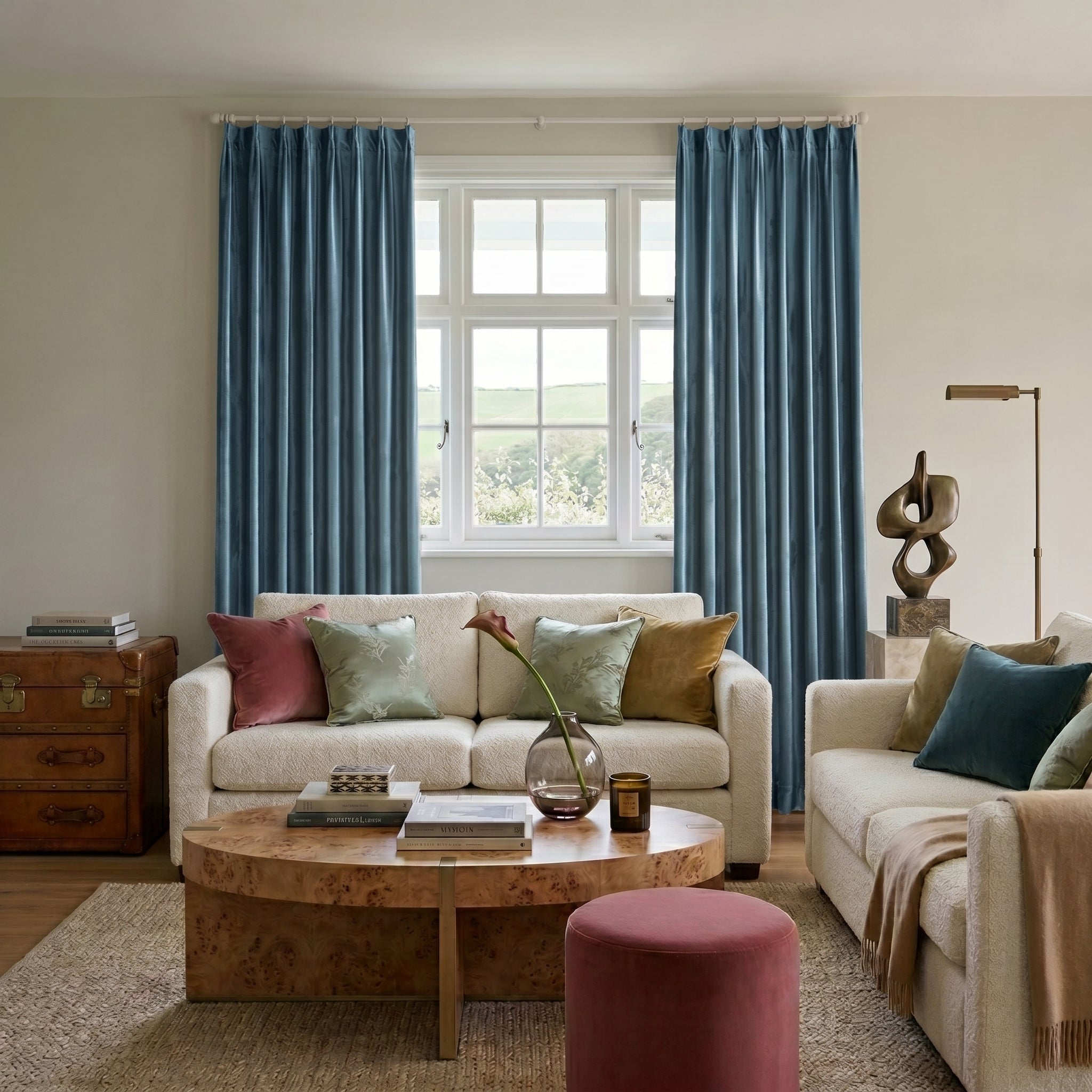 Scolace Glorious Velvet Thermal Curtains