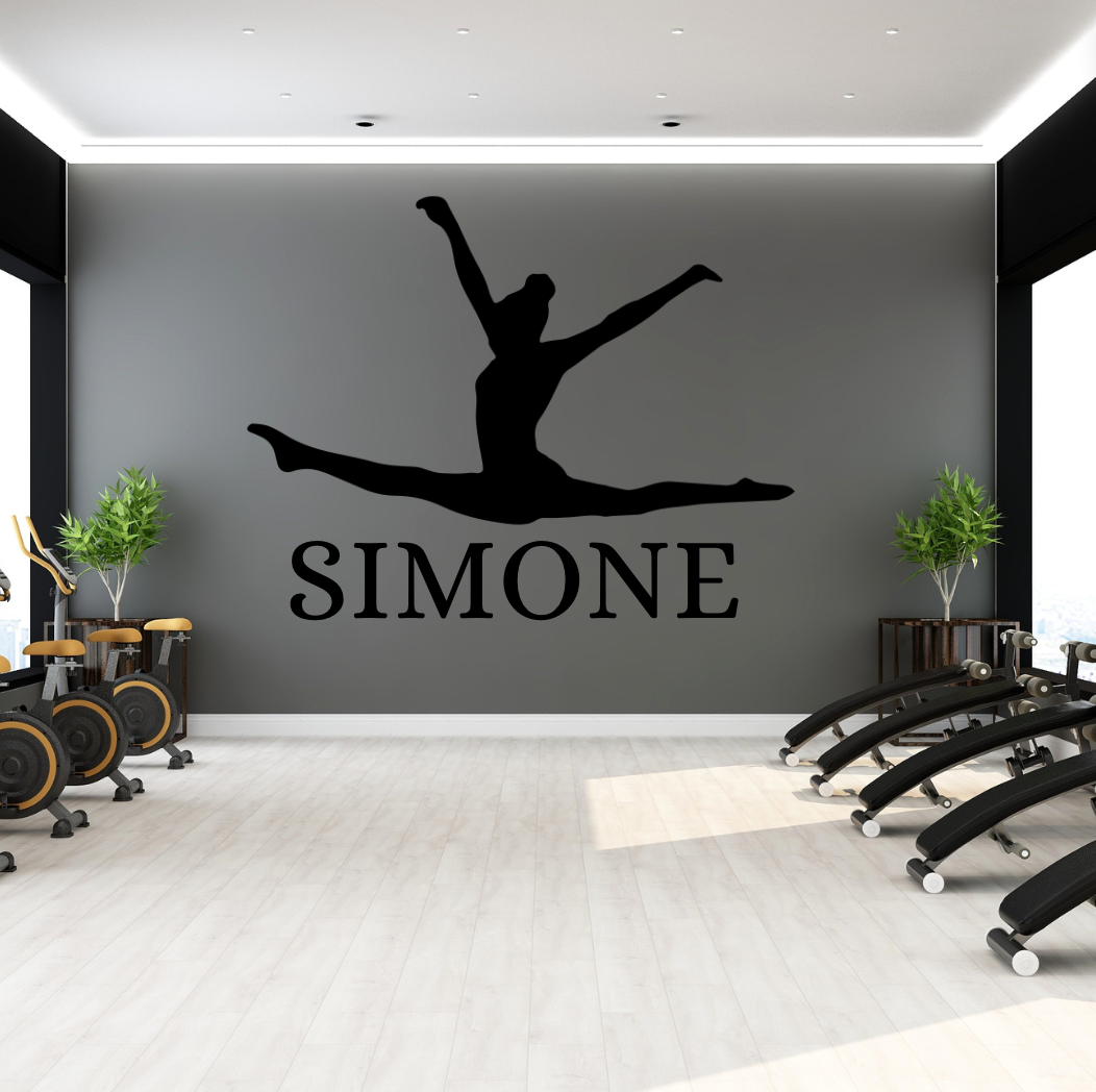 Simone Biles Wall sticker Decal-0