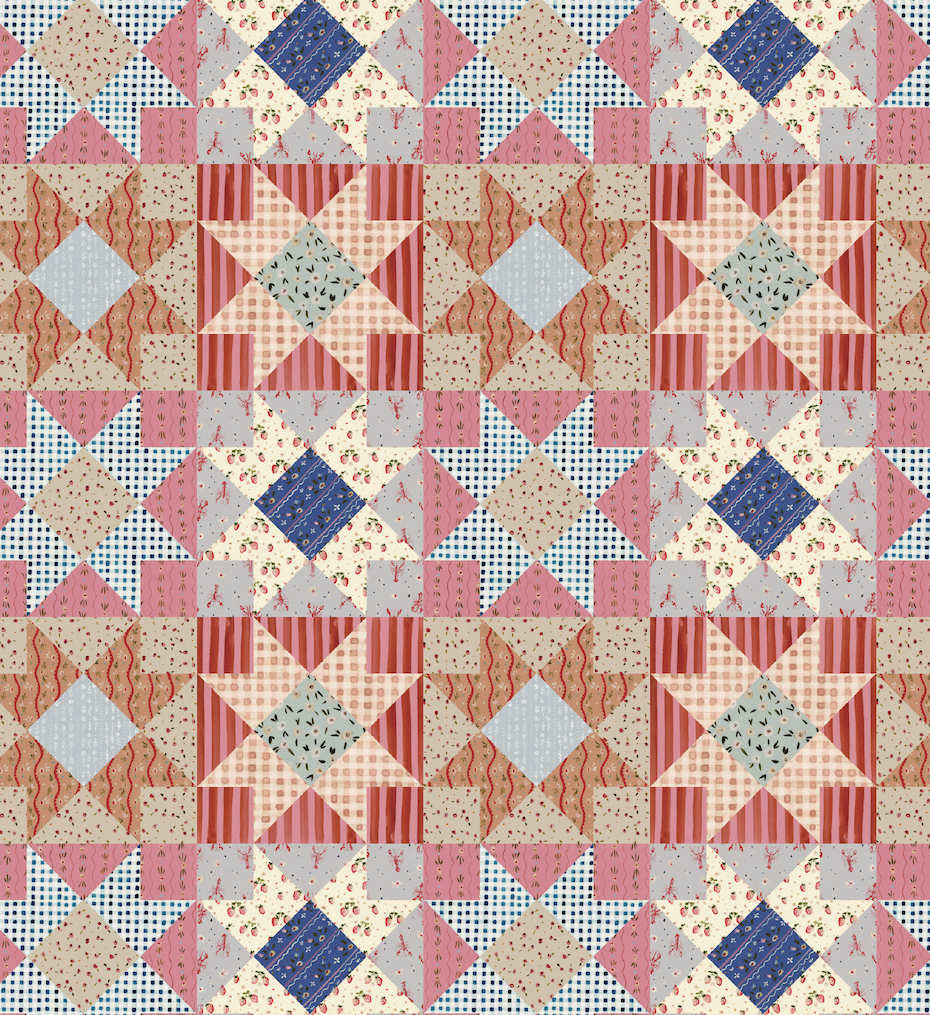 Midge Wallpaper by Annalee Beck