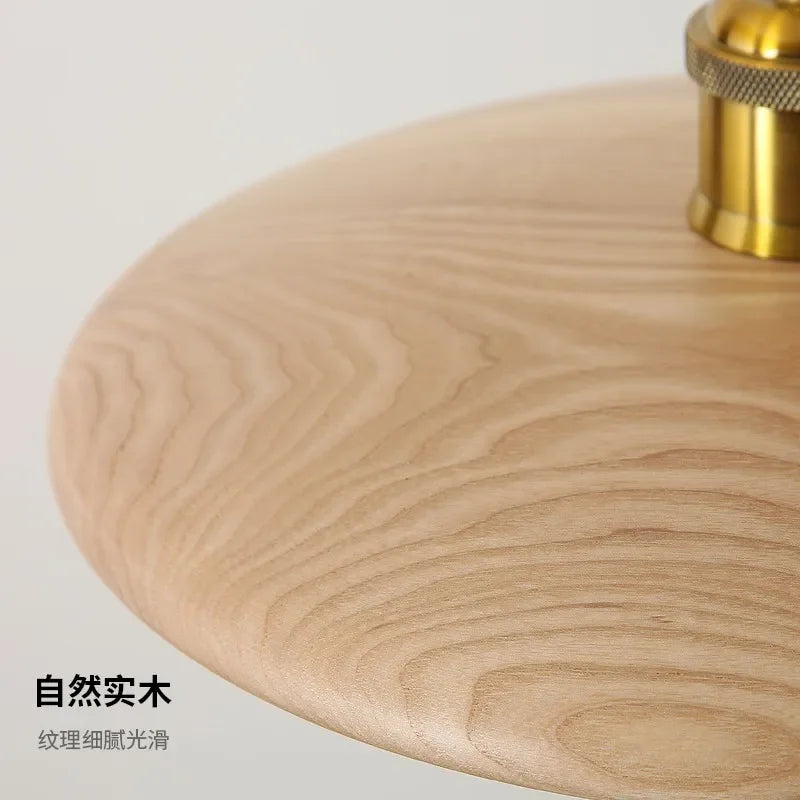 DecorBites™ Solid Wood Chandelier Dimmable Pendant Light