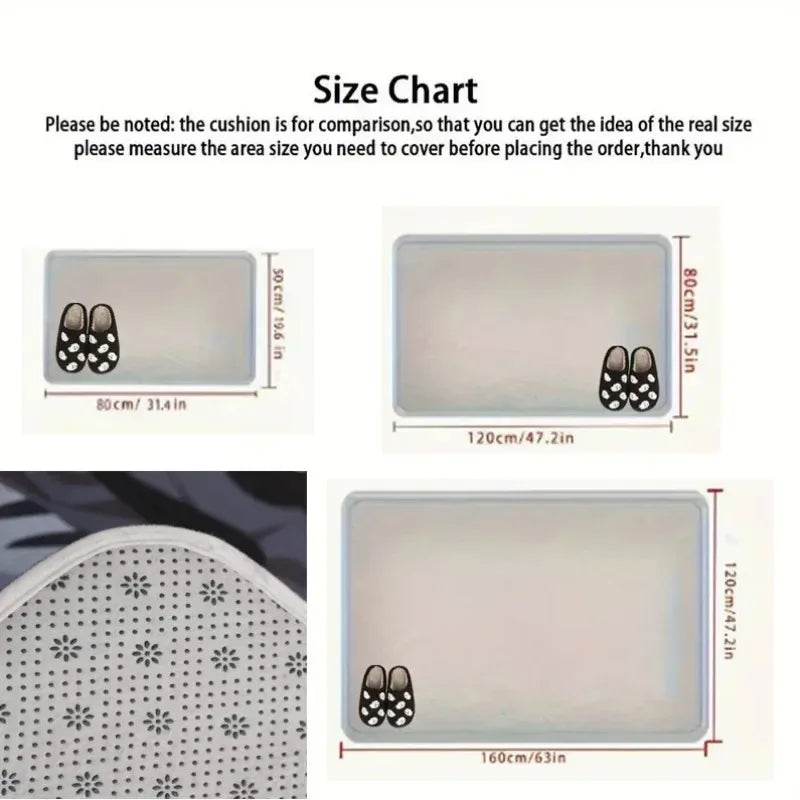 Cute Cat Pattern Entrance Door Mat Welcome Mat Bathroom Kitchen Non-slip Floor Carpet Washable Bedroom Home Decoration Small Rug