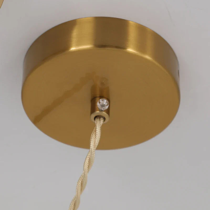 DecorBites™ Ceramic Chandelier Bronze Retro Design