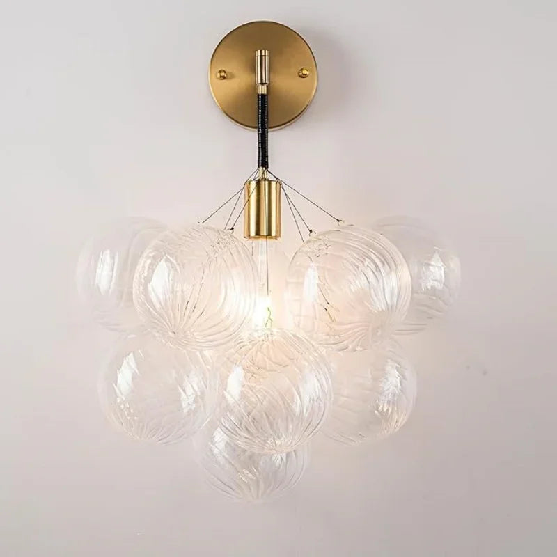 Glass Chandelier LED Decorative Fixture