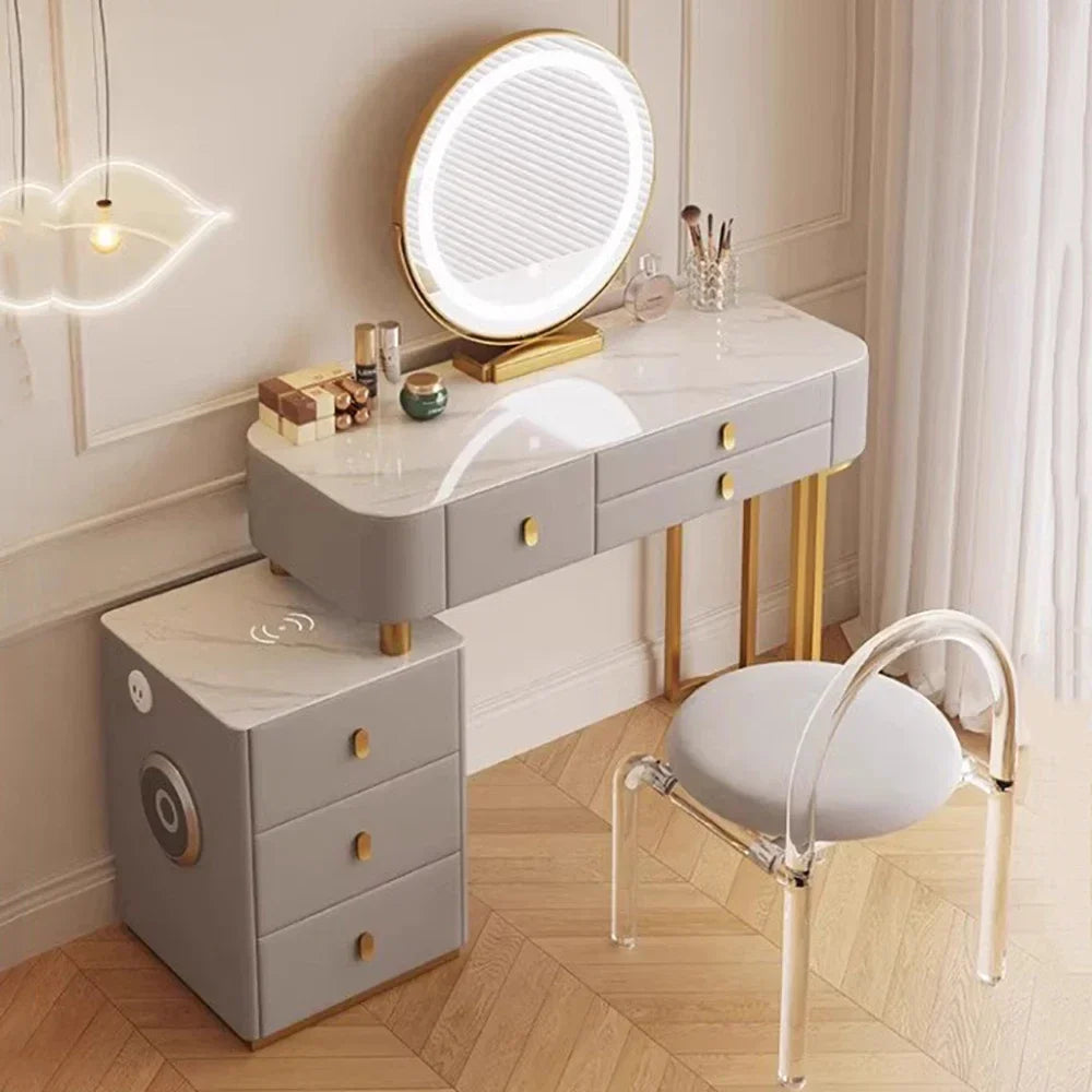Modern Bedroom Vanity Table Storage Decor Dresser Vanity Table Drawer Coiffeuse Maquillage Meuble Femme Bedroom Furniture