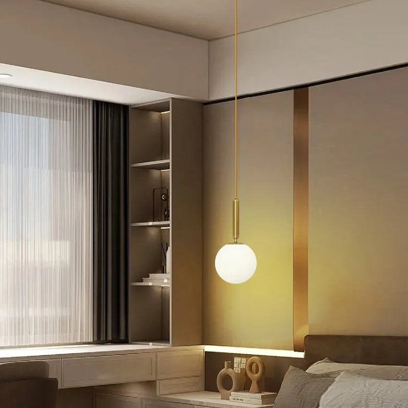 DecorBites™ Glass Pendant Lights Hanging Fixtures