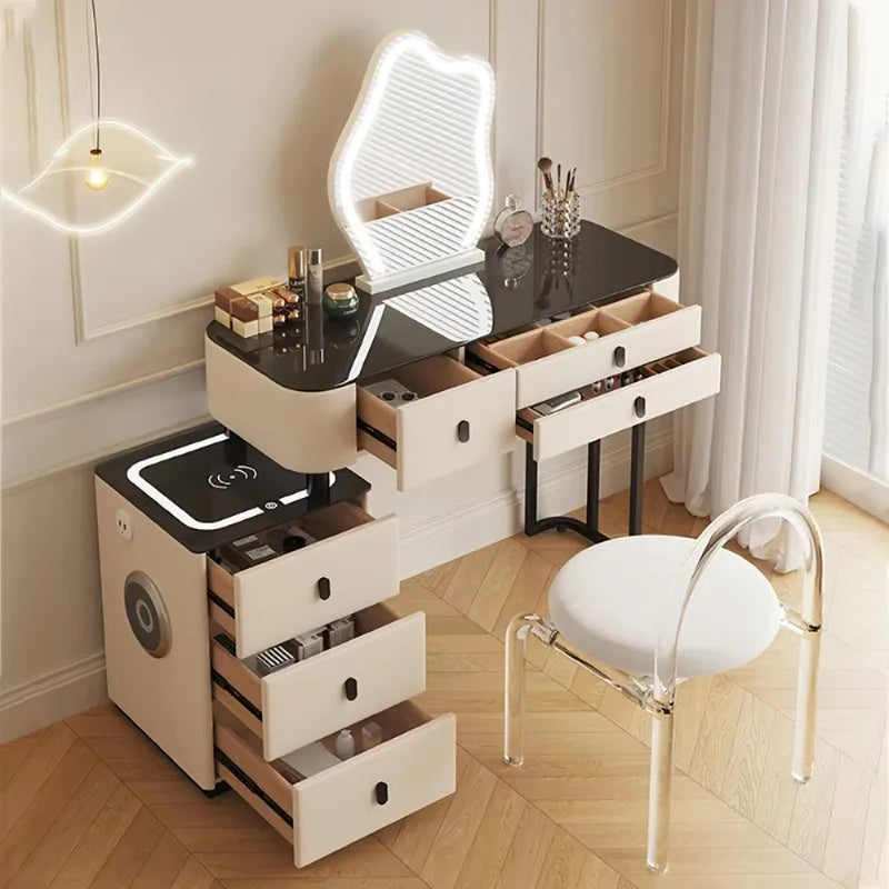 Modern Bedroom Vanity Table Storage Decor Dresser Vanity Table Drawer Coiffeuse Maquillage Meuble Femme Bedroom Furniture