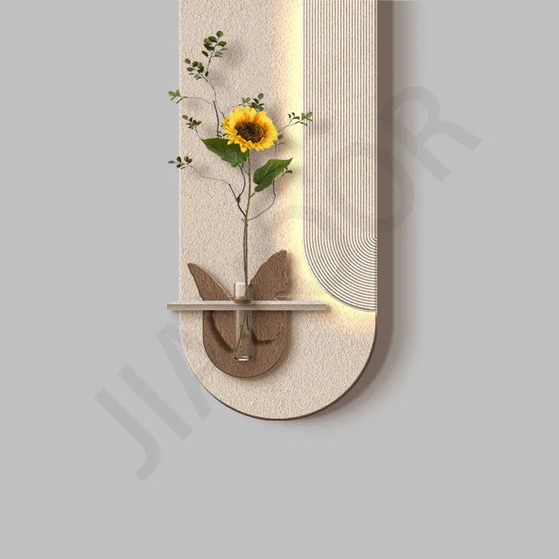 Dlight Decor Vase Plant Wall Lamp for Entry Spaces