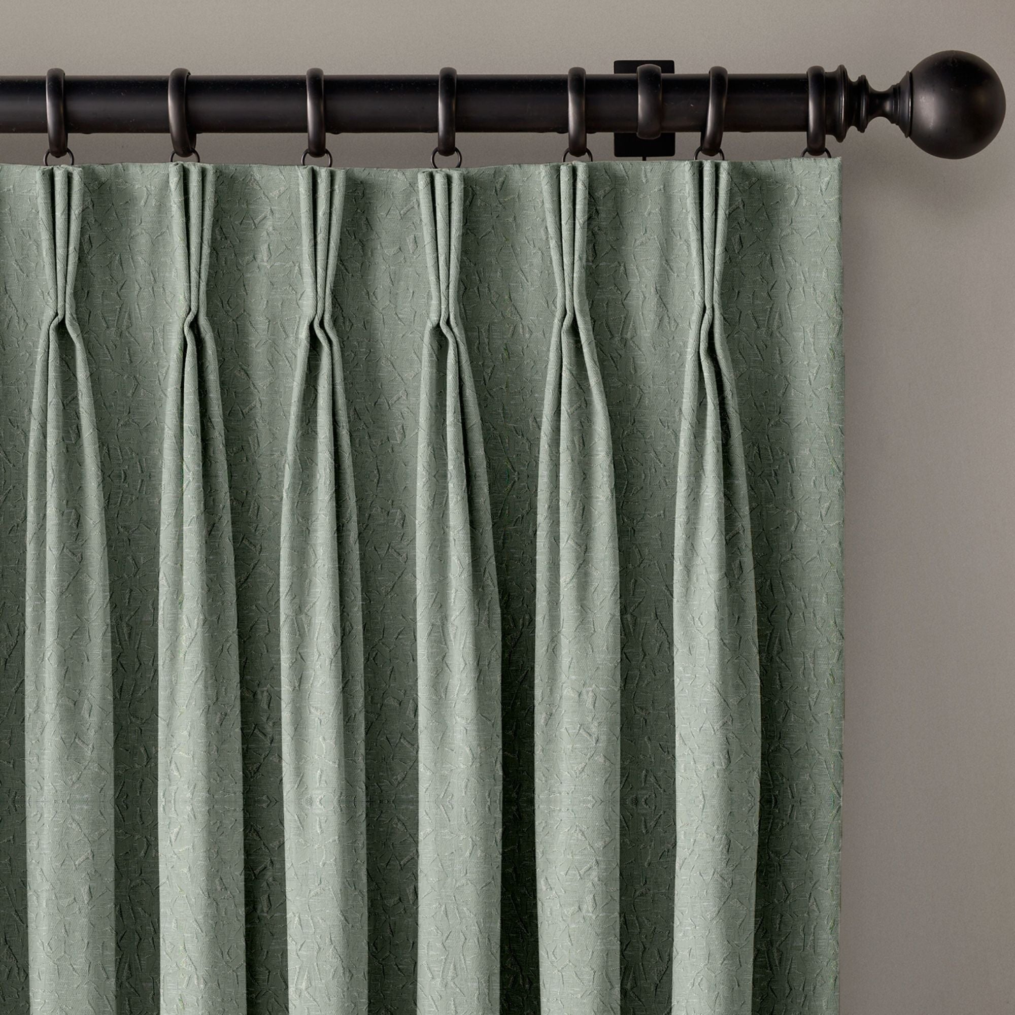 Textured Weave Pinch Pleated Curtains | Standard & Made to Measure Sizes | Blackout or Light Filtering Liner Options-0