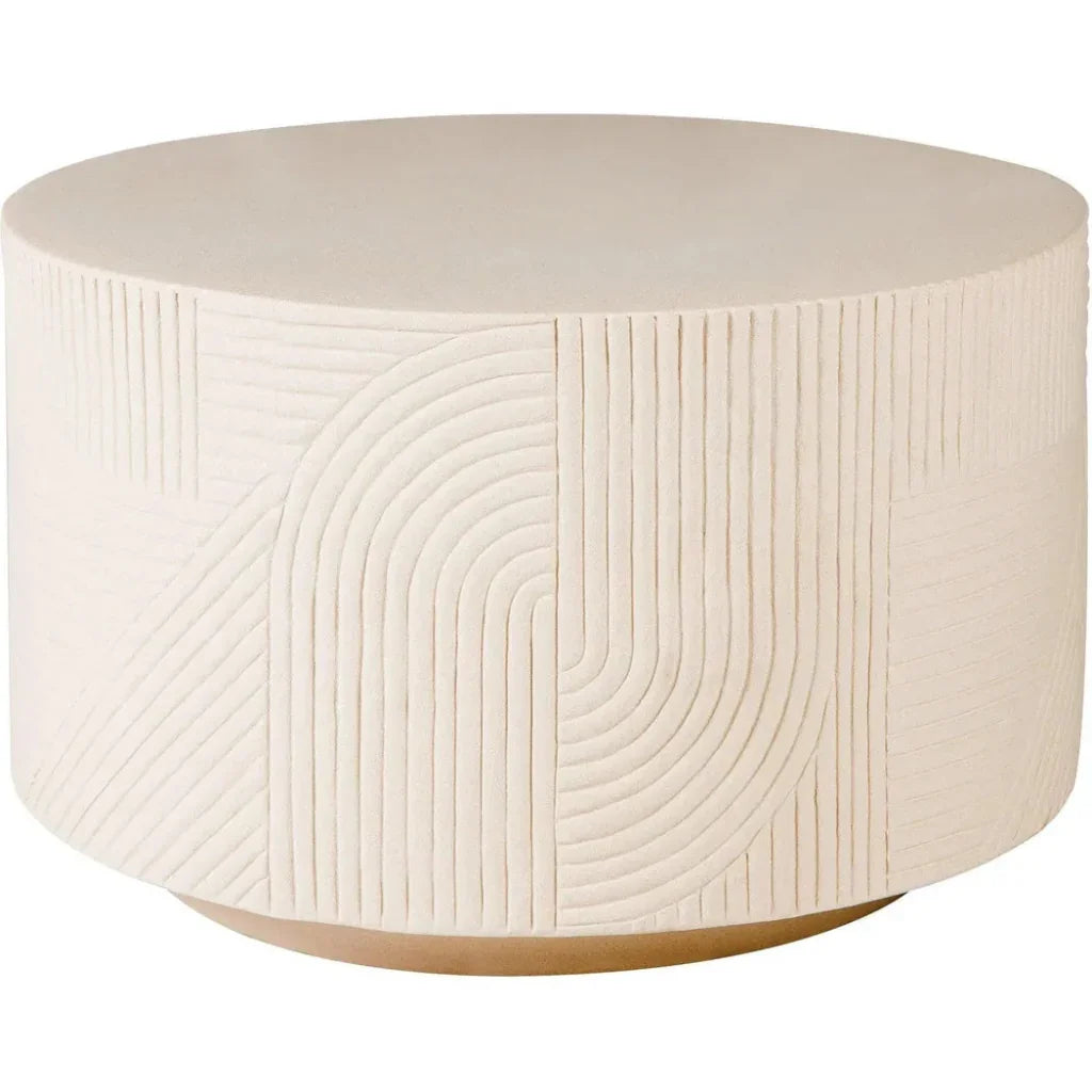 Serenity 15" Tall Round Outdoor Accent Table