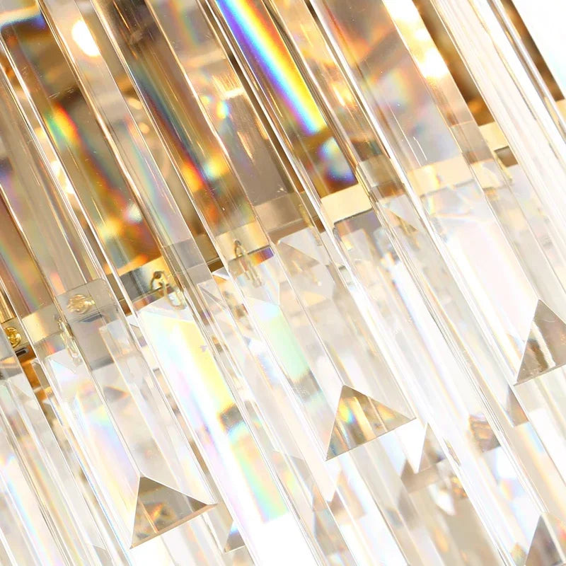 DecorBites™ Crystal Chandeliers Luxury LED Fixture