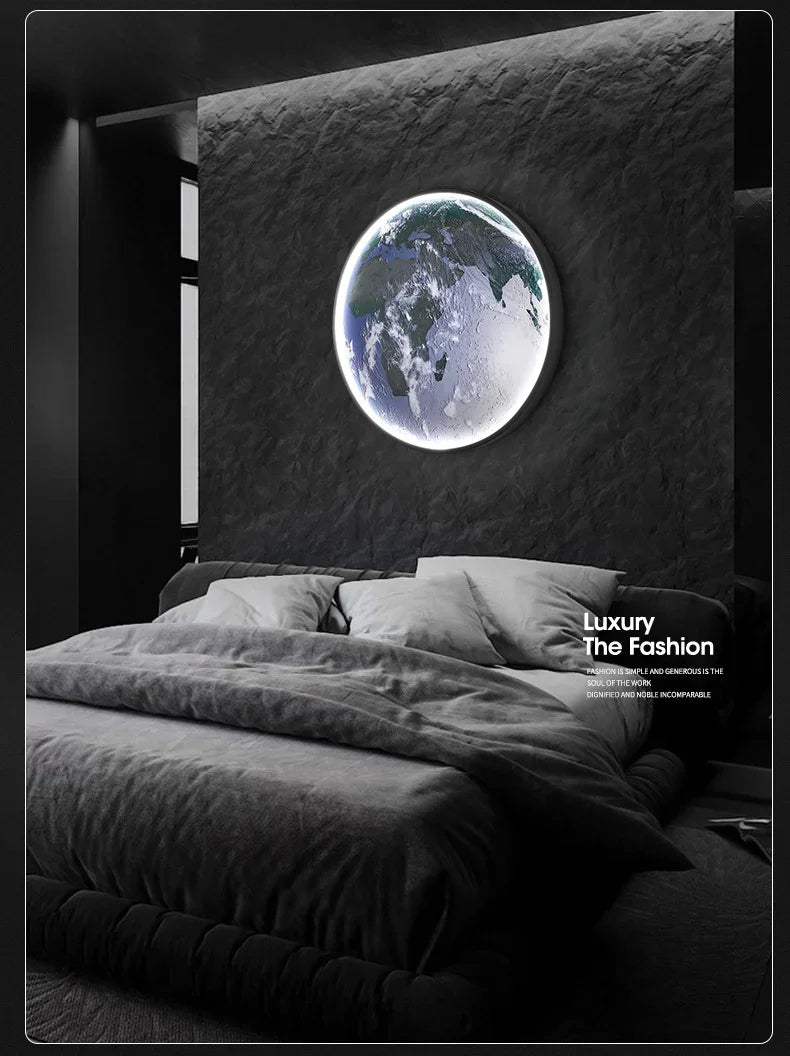 Dlight Decor Planet Mural Wall Light for Interiors