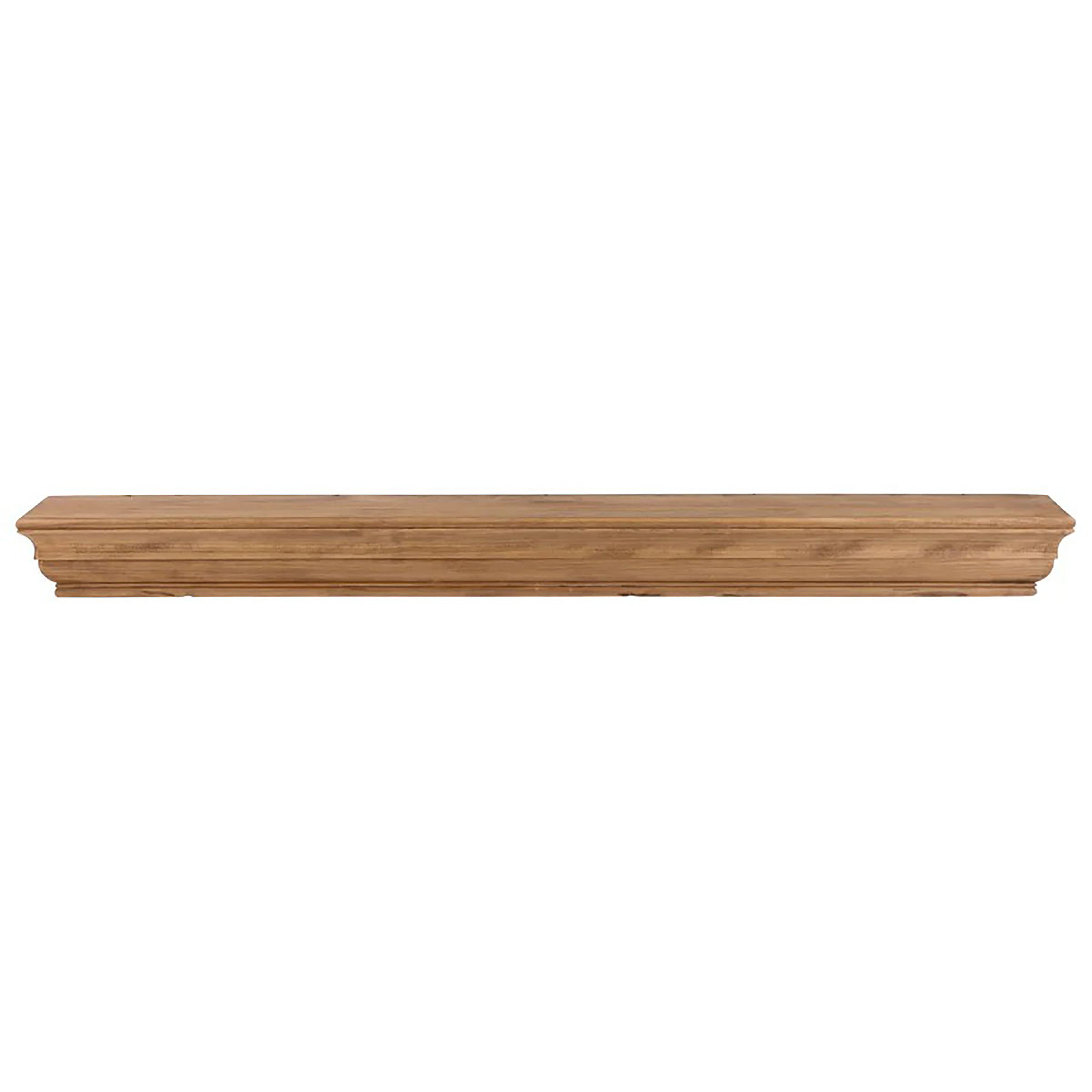Shaker Fireplace Mantel Shelf – Real Wood
