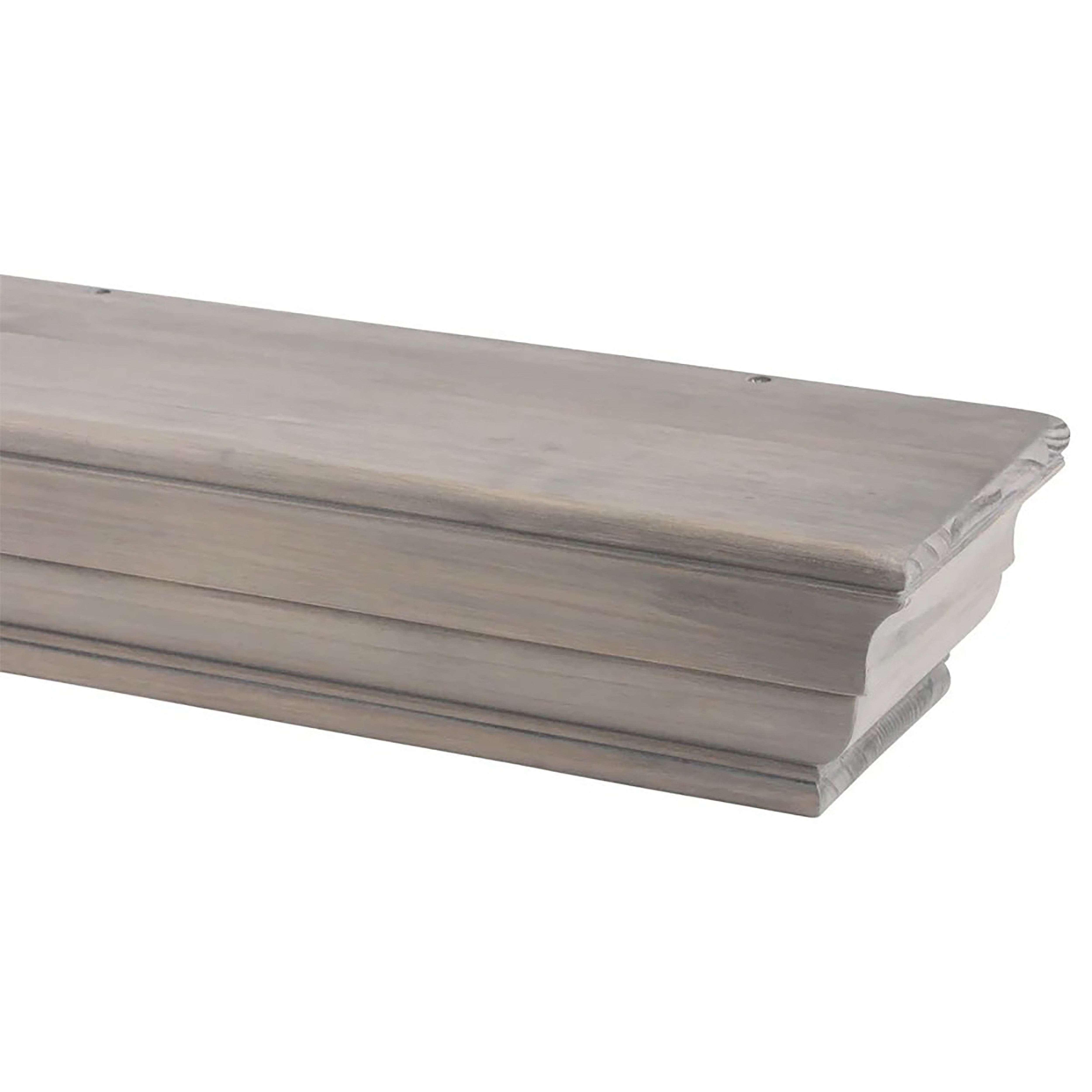Shaker Fireplace Mantel Shelf – Real Wood