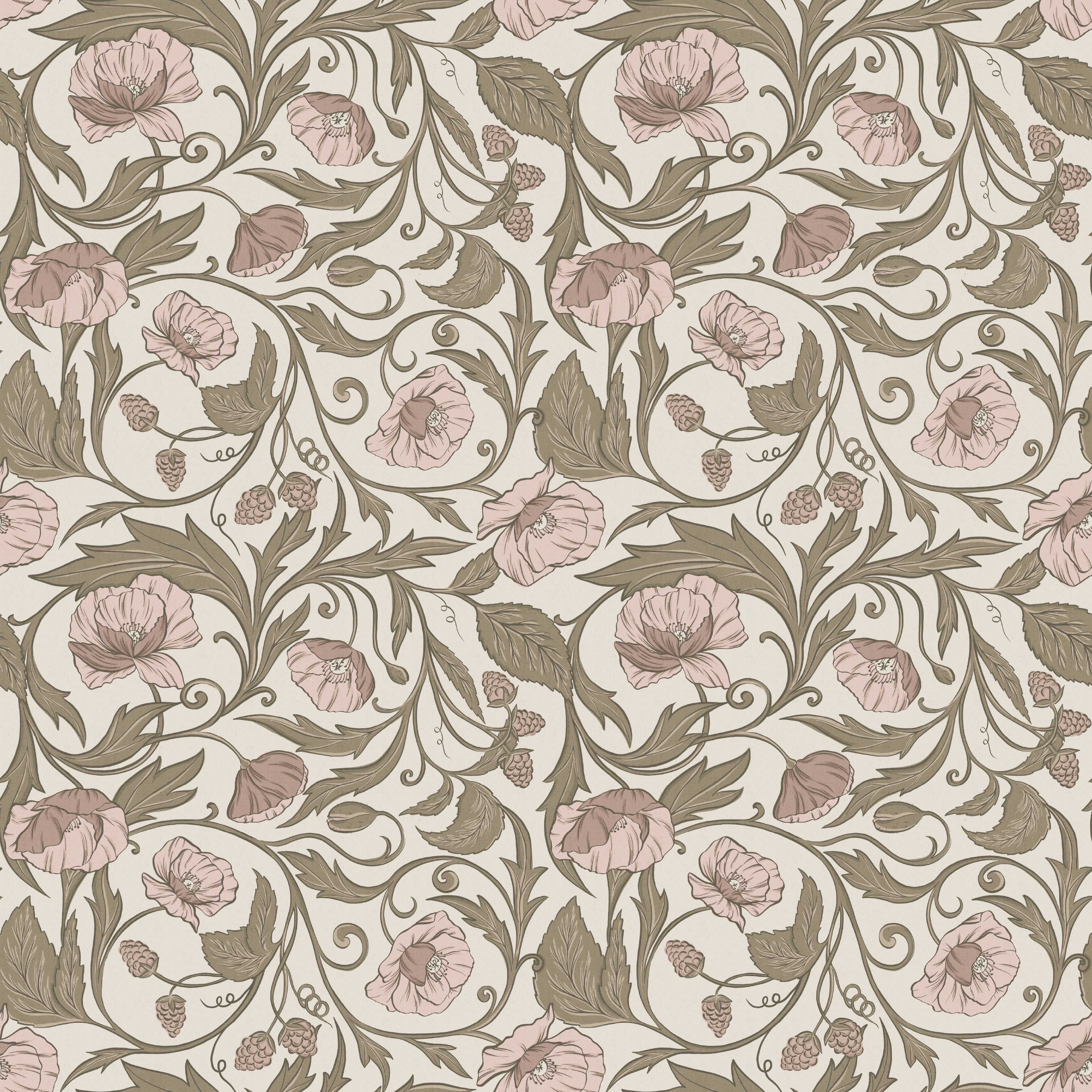 Sigrid Wallpaper by Wirihana Design