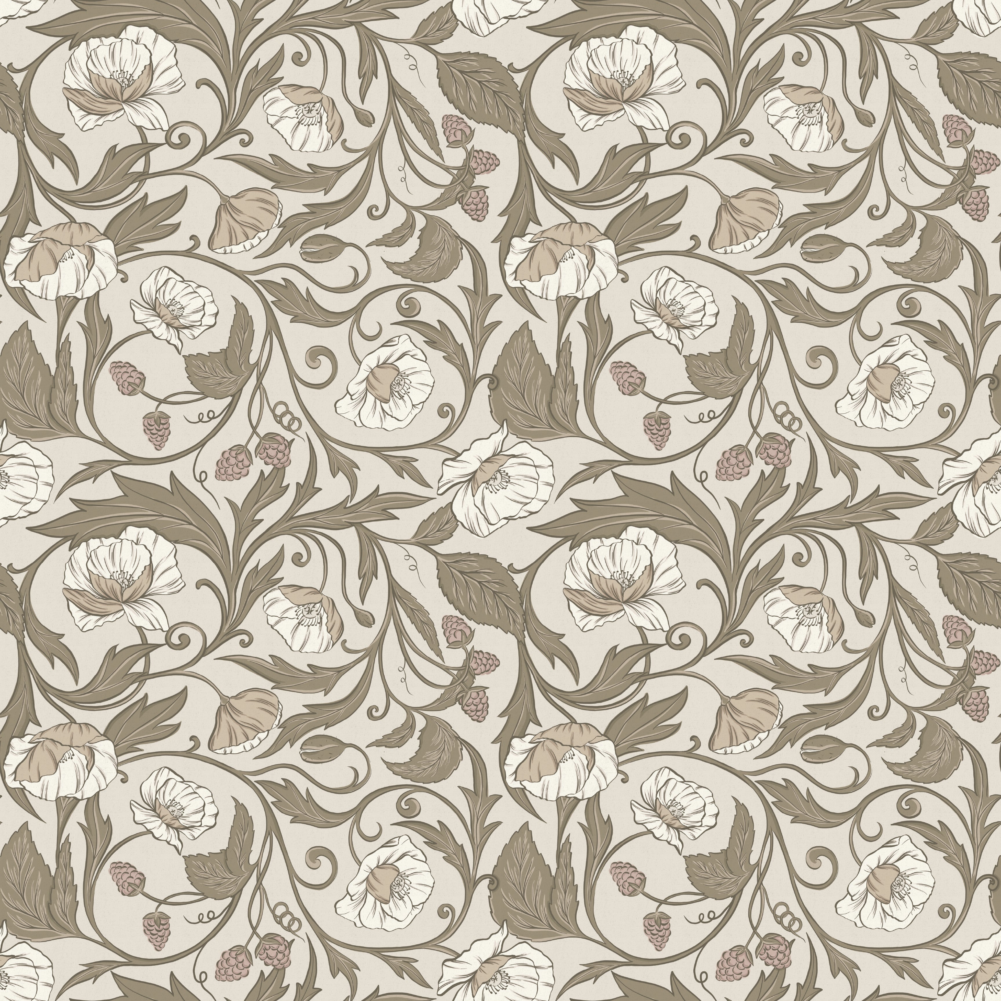 Sigrid Wallpaper by Wirihana Design