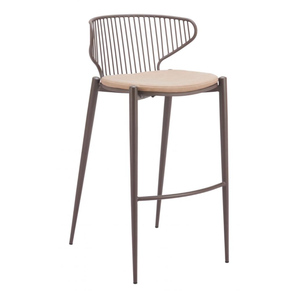 Silues Faux Leather Barstool 2PC