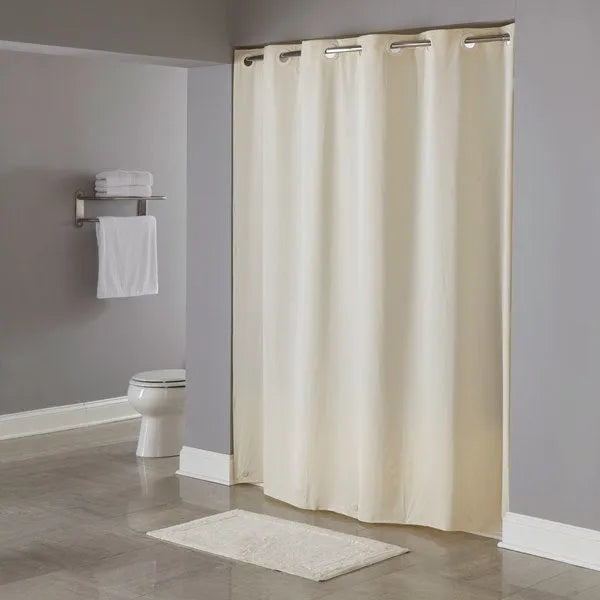 GOSC Collection Hookless and Weighted Shower Curtains 2 PK-1