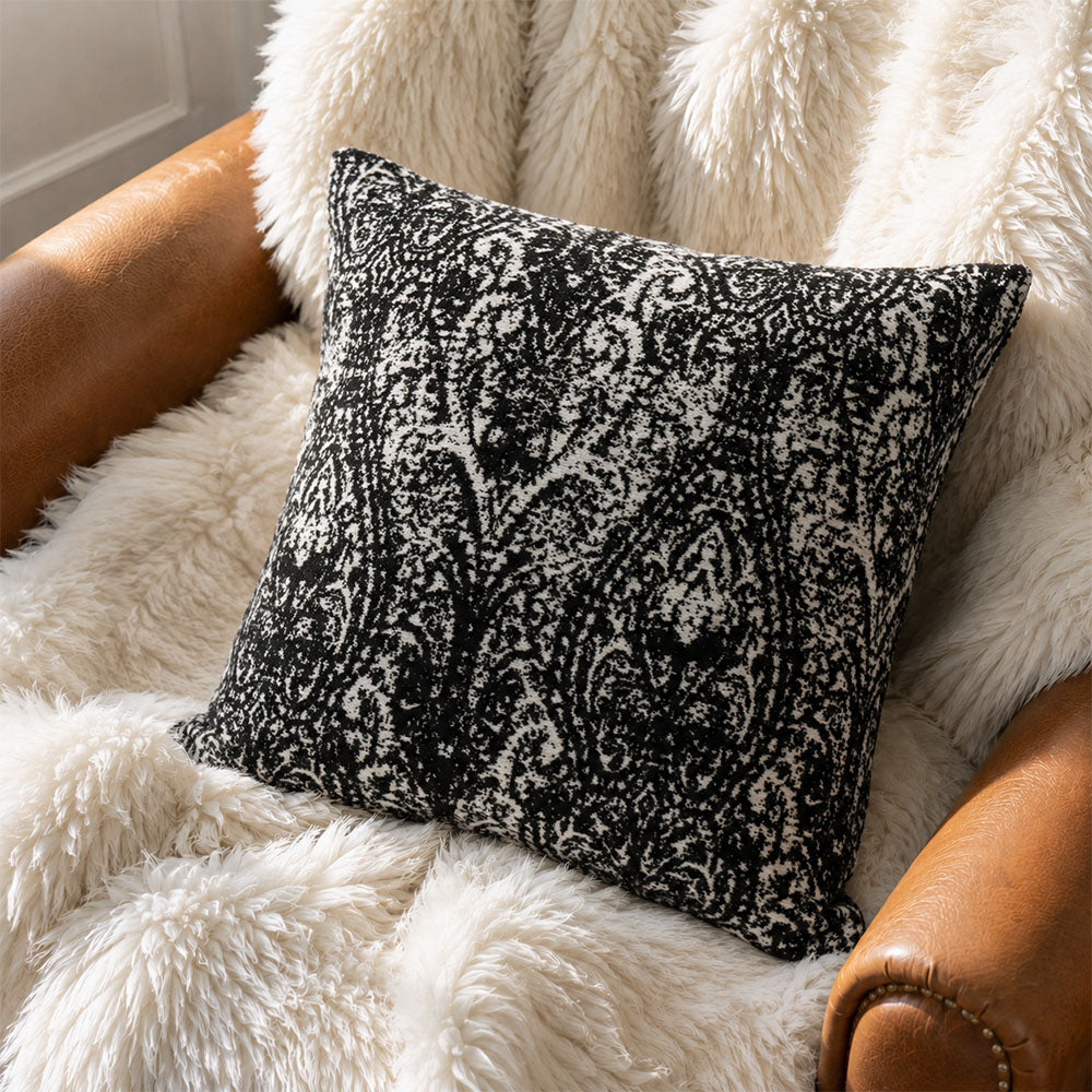 Soren Damask Jacquard Pillow Covers
