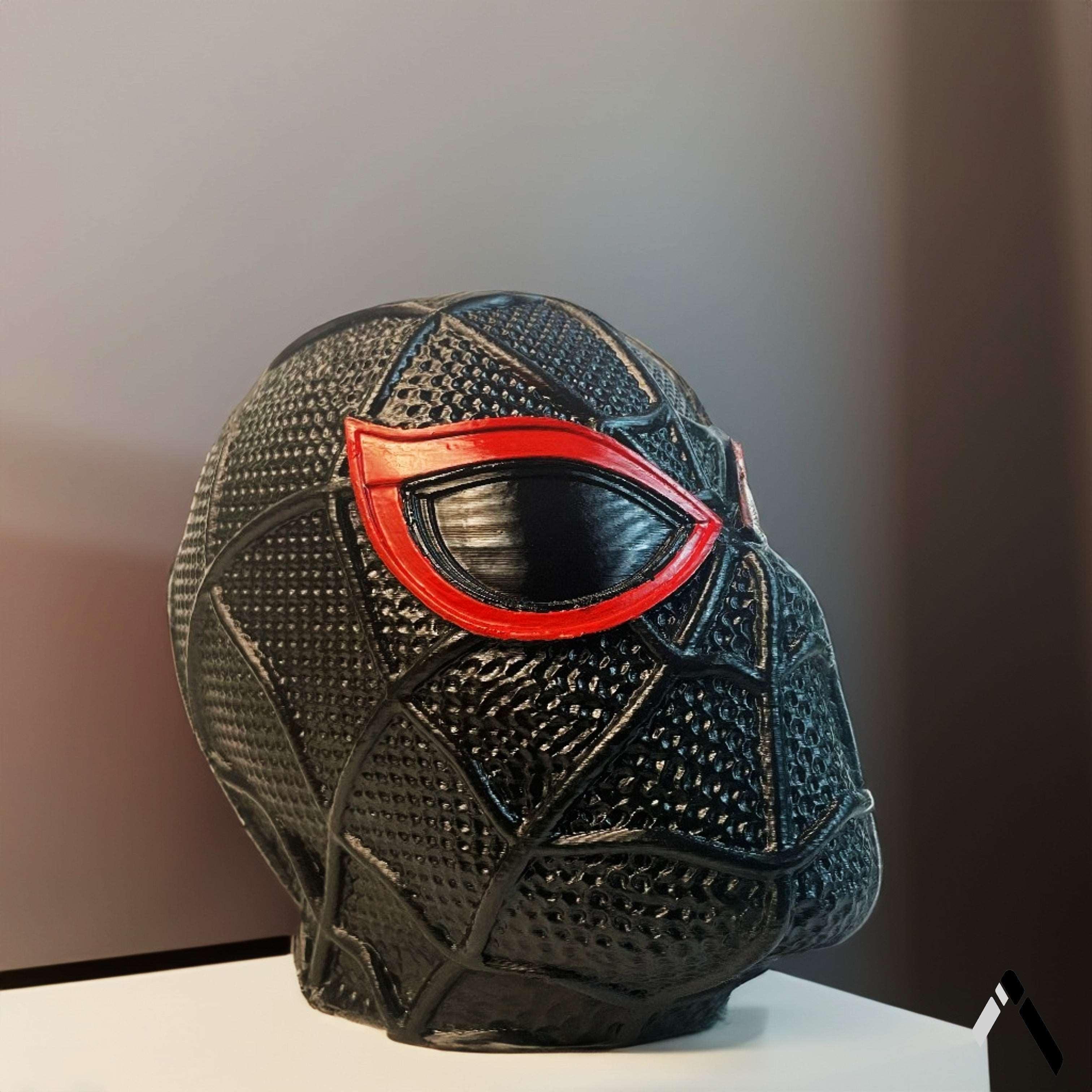 Spiderman Into The Spider Verse Head Sculpture-1