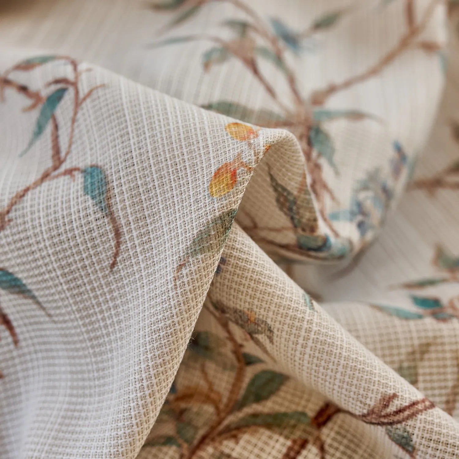 Spring Botanical Roman Shade