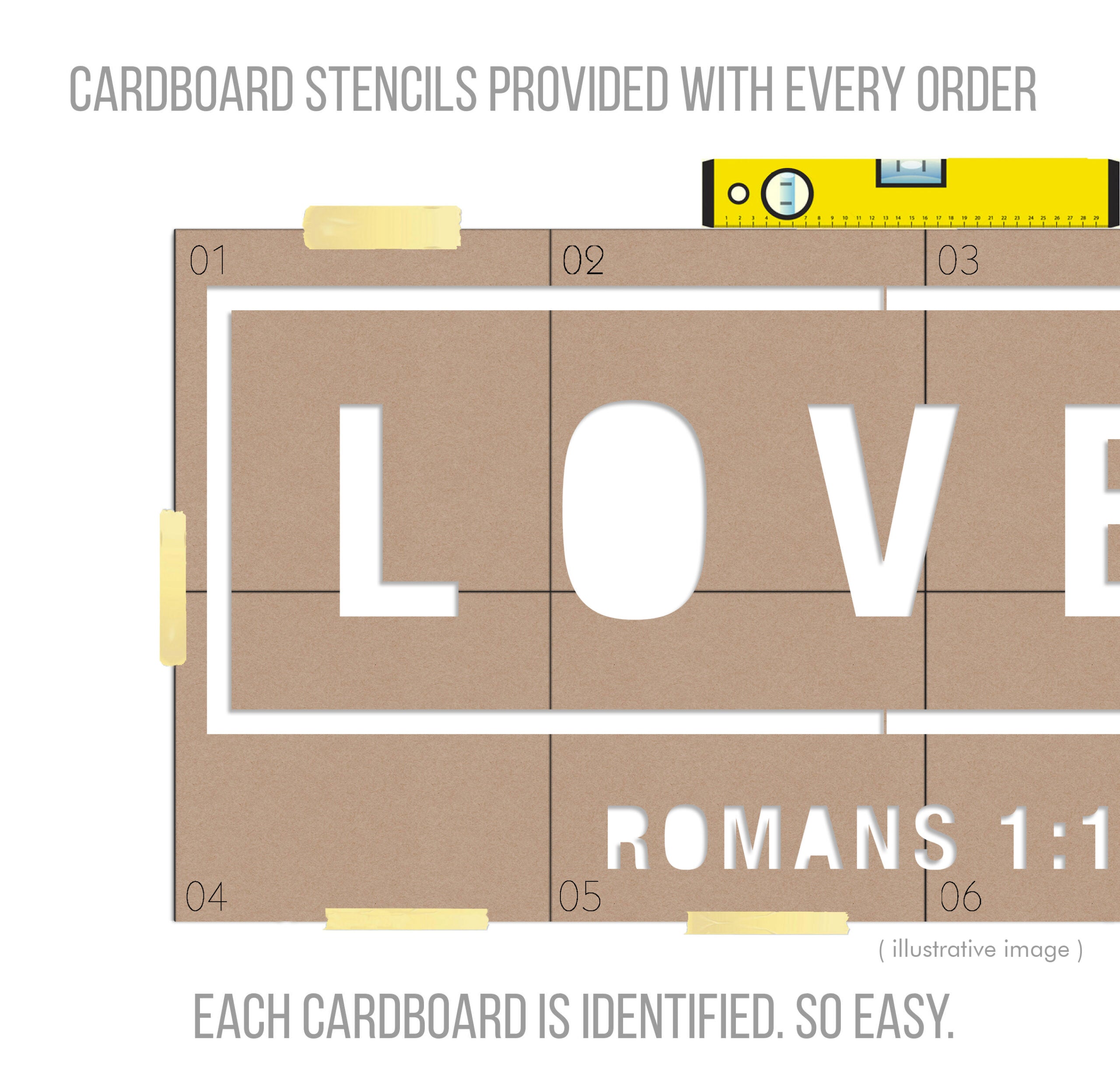 LOVED, Romans 1:16 3D Wall Decor-3