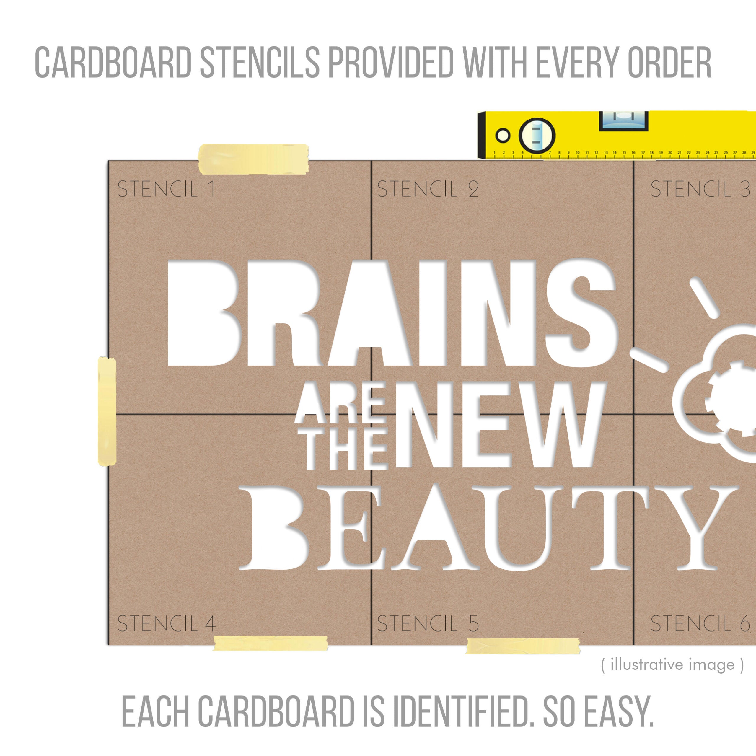 Brains are the New Beauty Office Decor Ideas-4