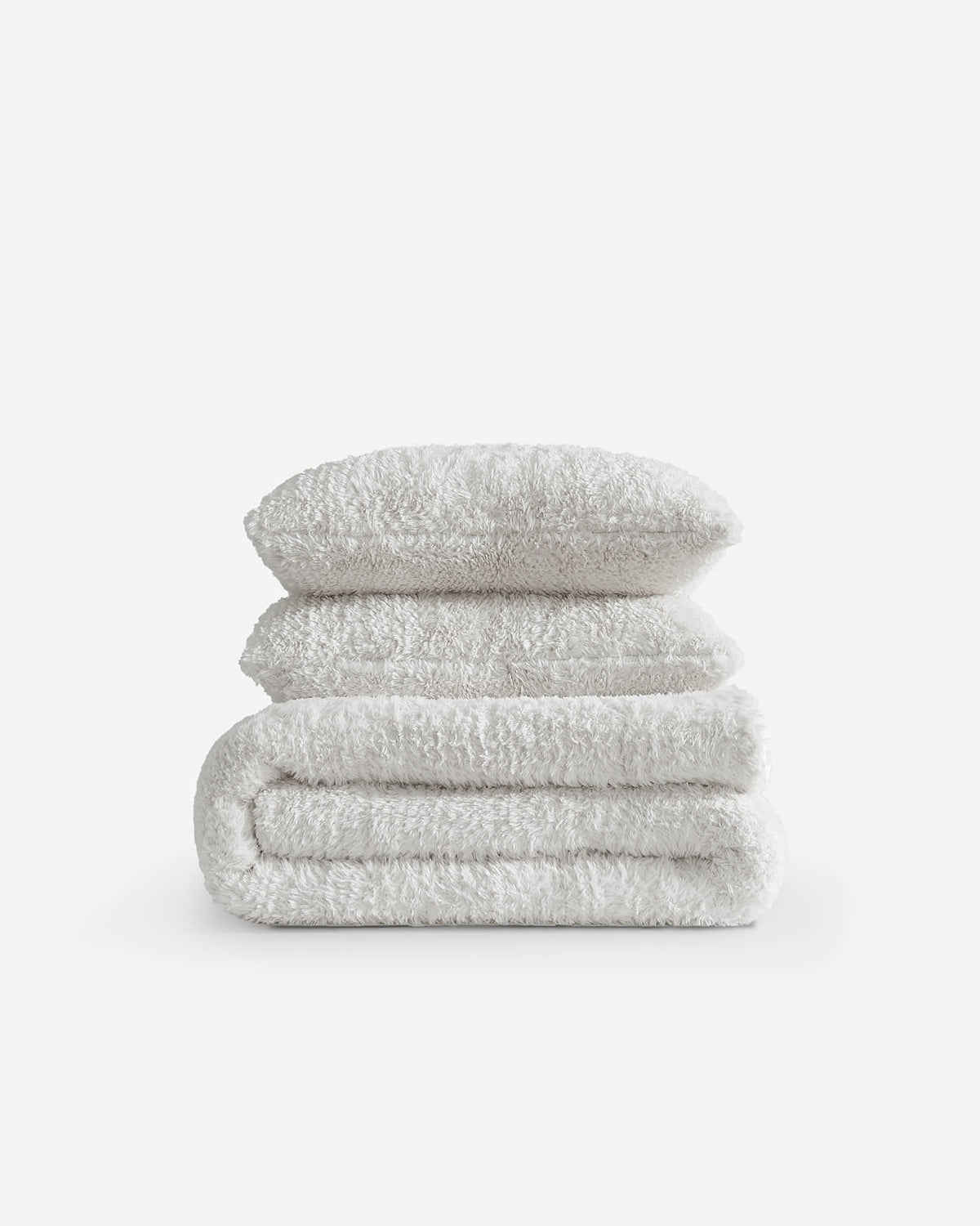 Breathable Faux Fur Comforter Bundle