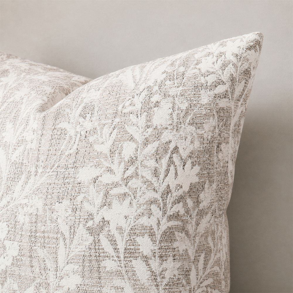 Sylva Foliage Pattern Jacquard Pillow Covers