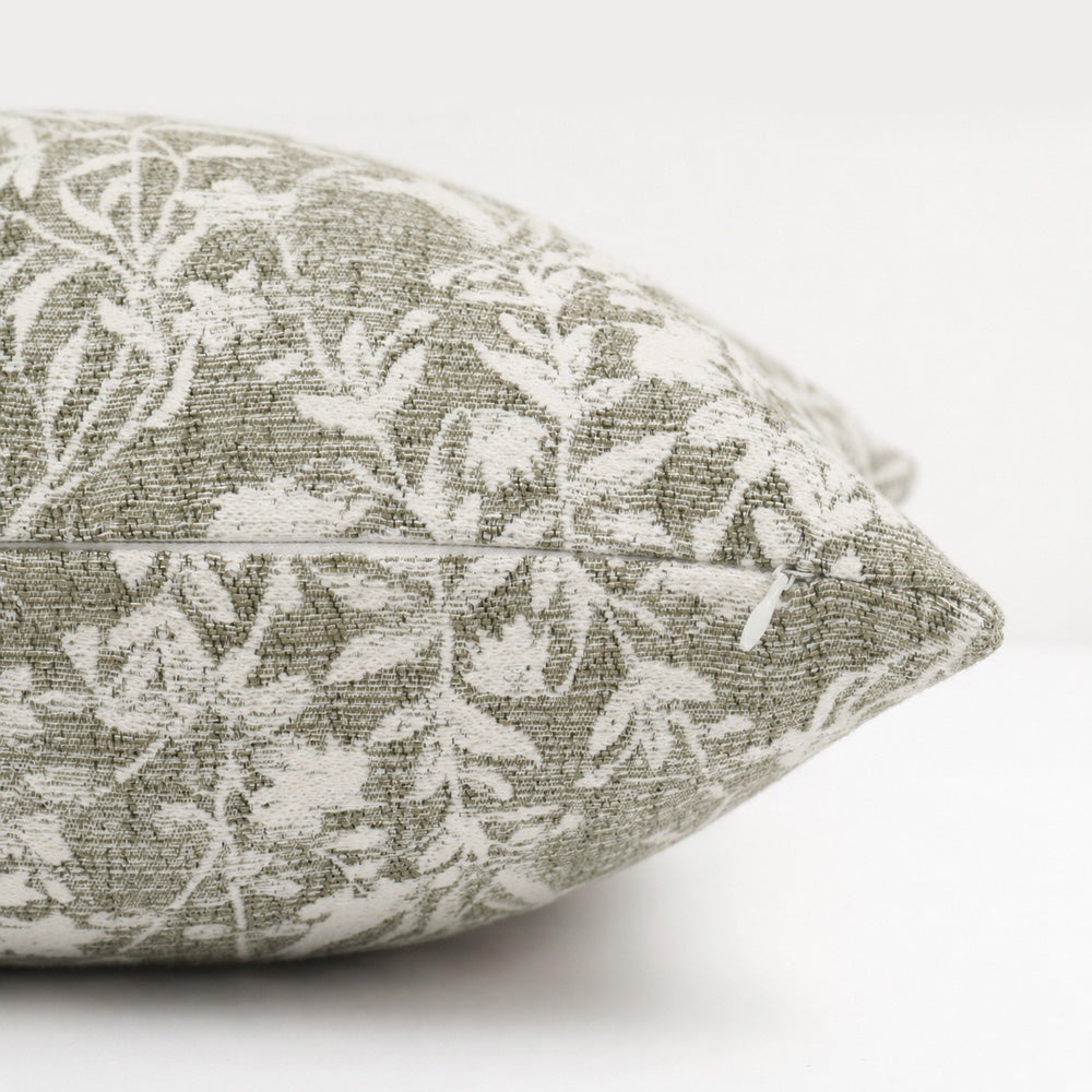 Sylva Foliage Pattern Jacquard Pillow Covers