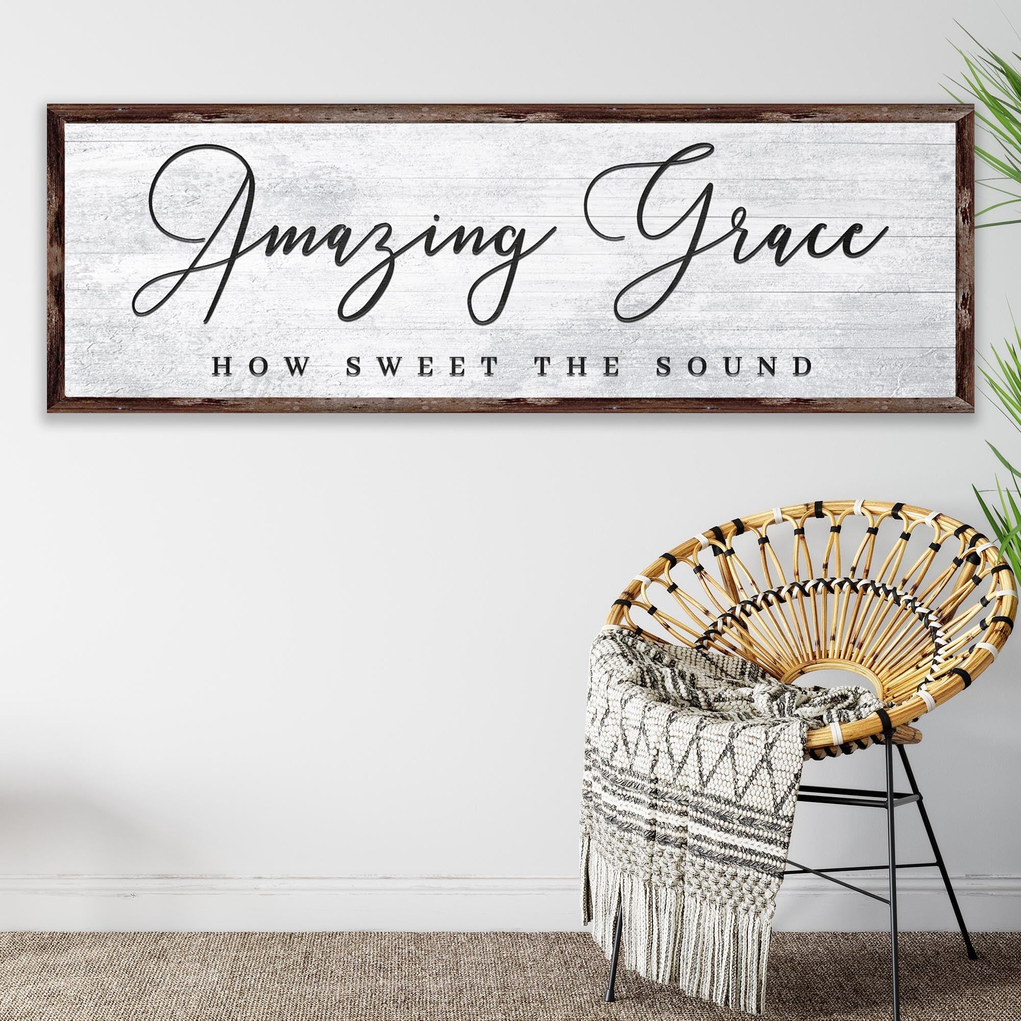 Amazing Grace How Sweet The Sound Sign
