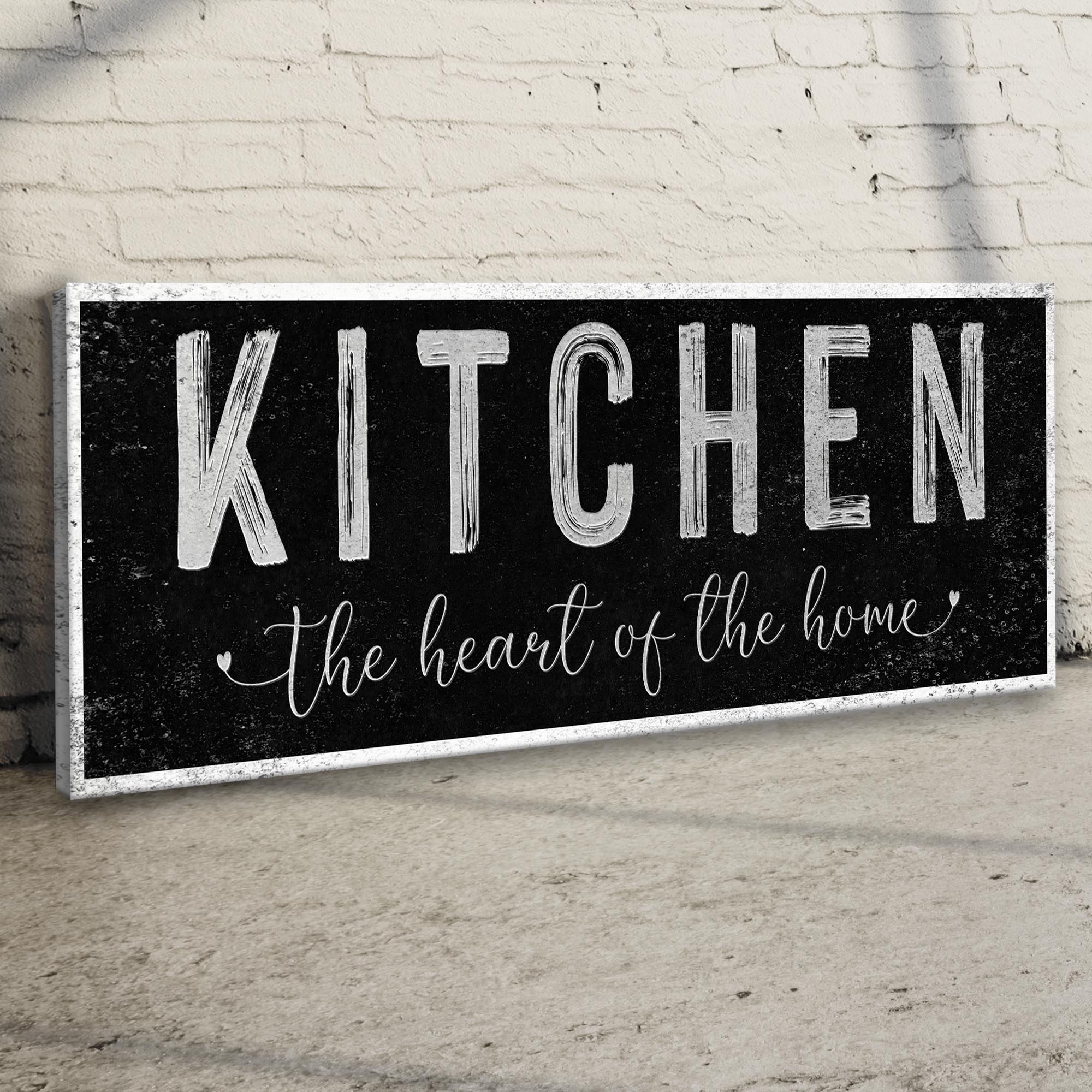 Kitchen Is The Heart Of The Home Sign III