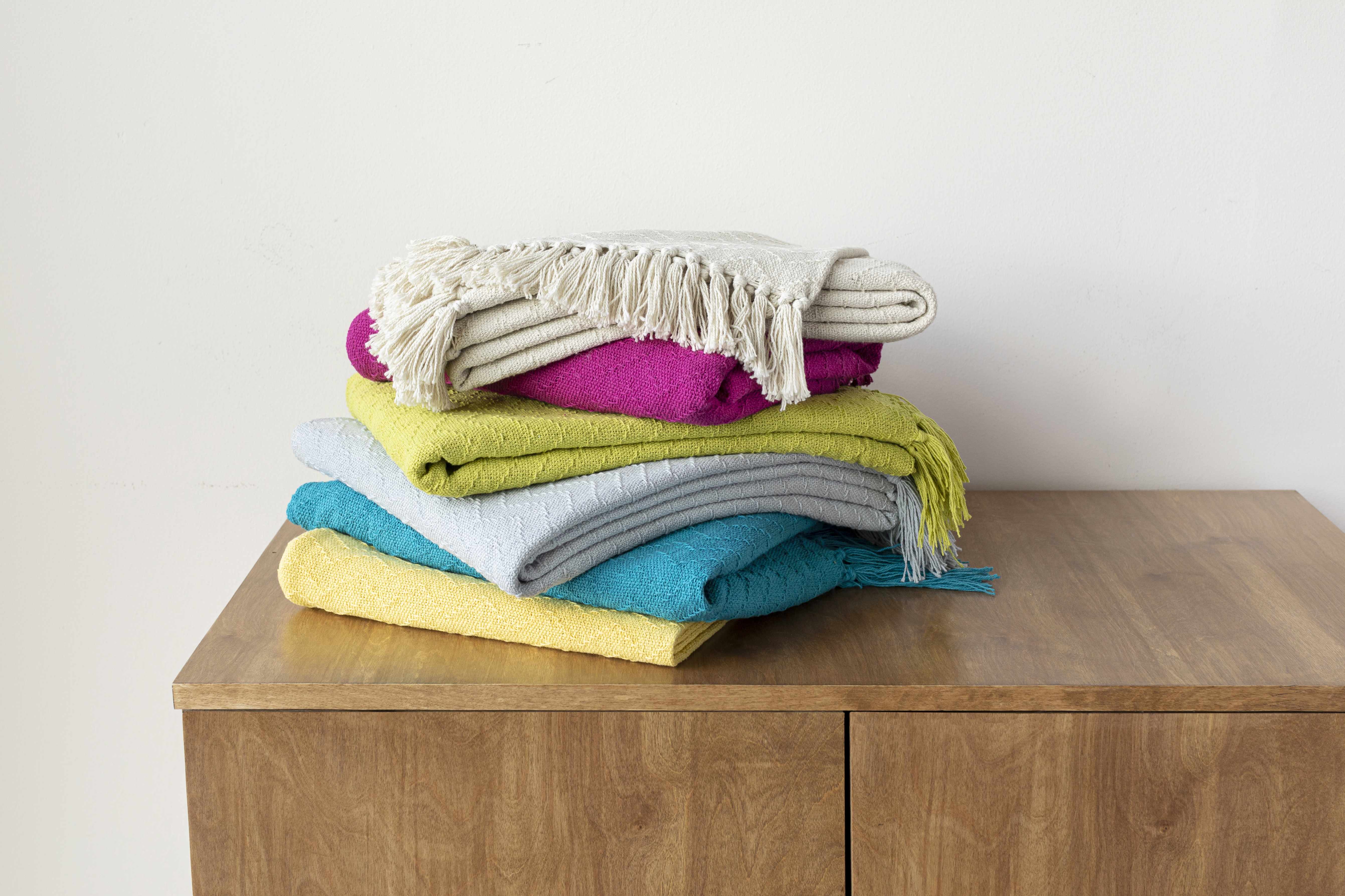 Chiconcuac Mustard Throw Blanket-3