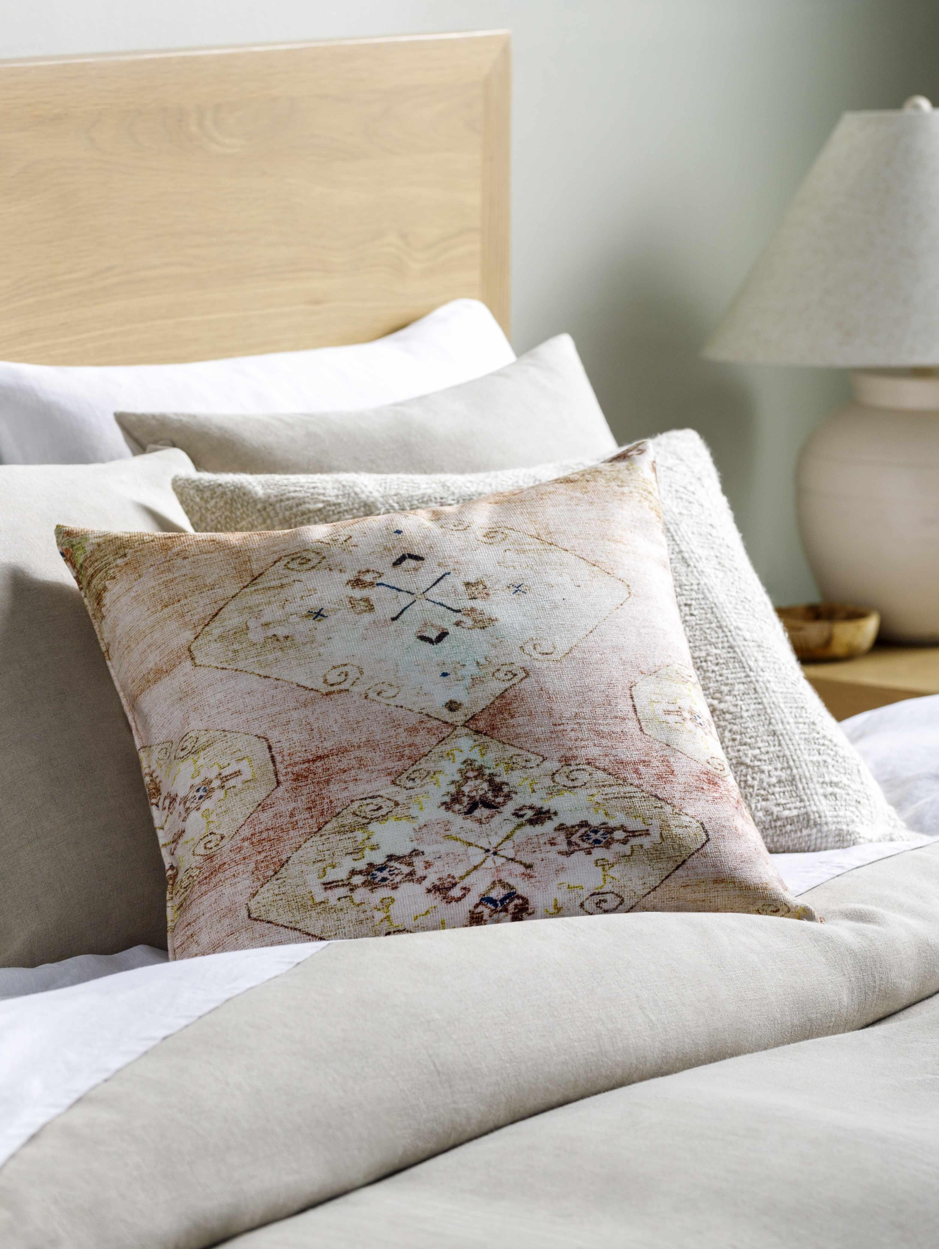 Techa Throw Pillow - PRHOMZ