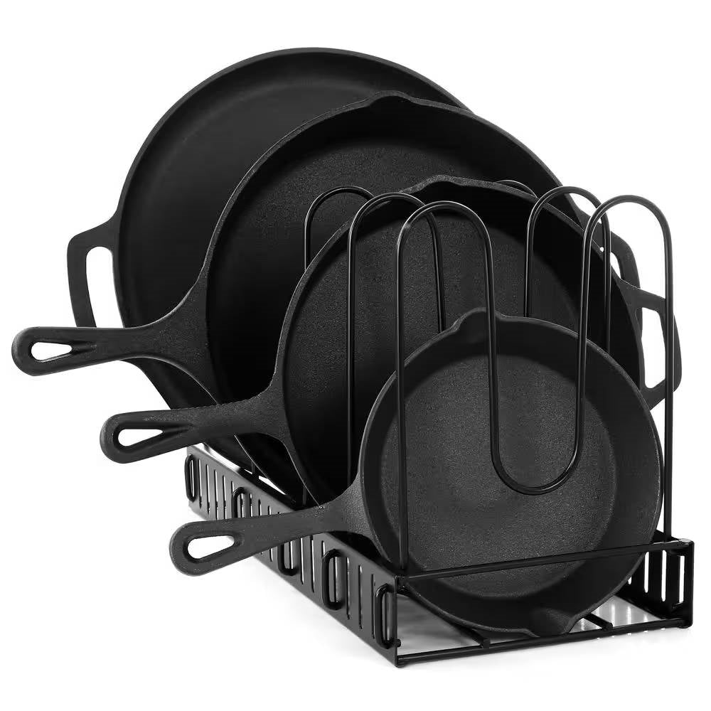 12-Piece Cast Iron Cookware set with Dutch Oven Frying Pan Skillet and Pizza Pan-3